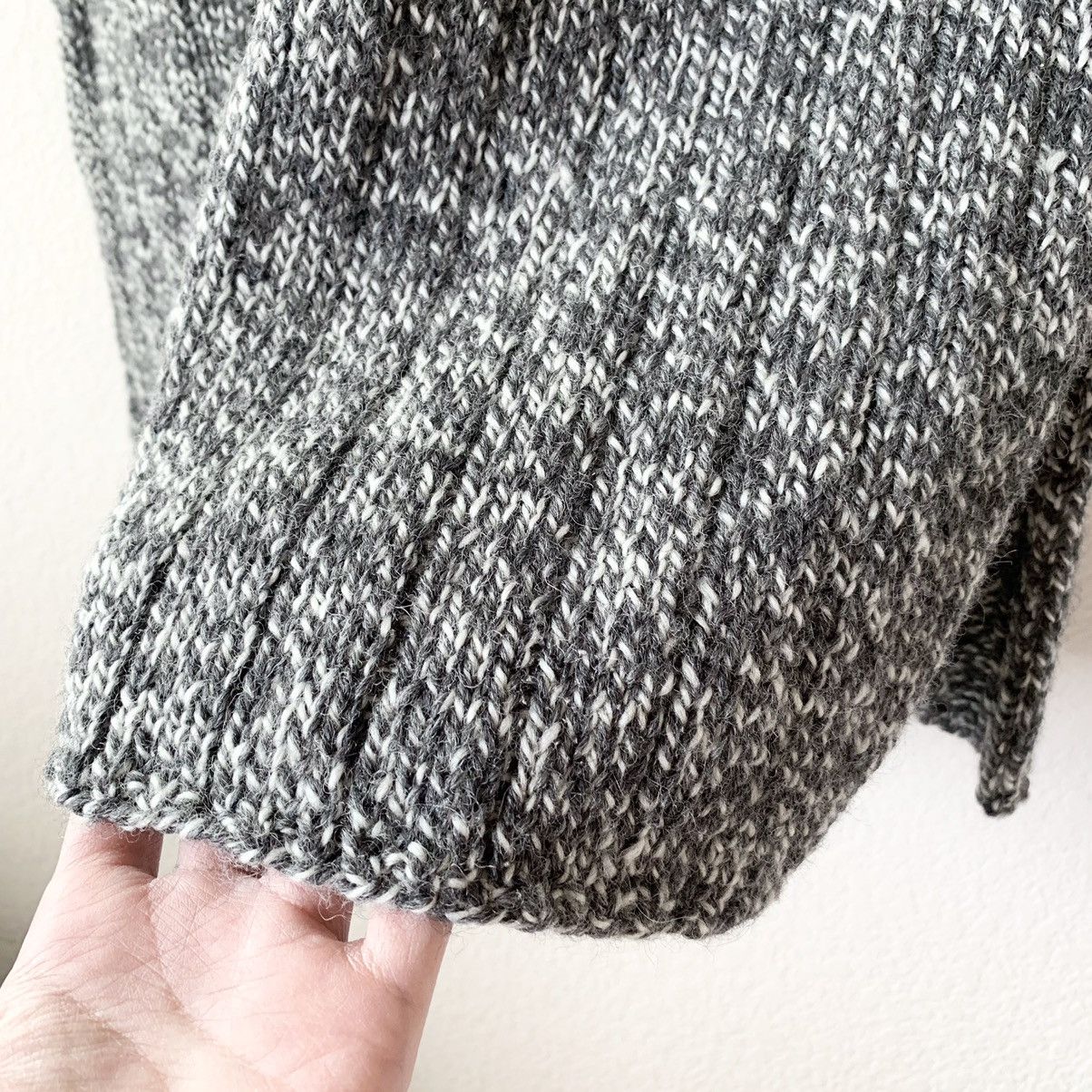 Handmade Hand knit dress with pockets Size S / US 4 / IT 40 - 4 Thumbnail