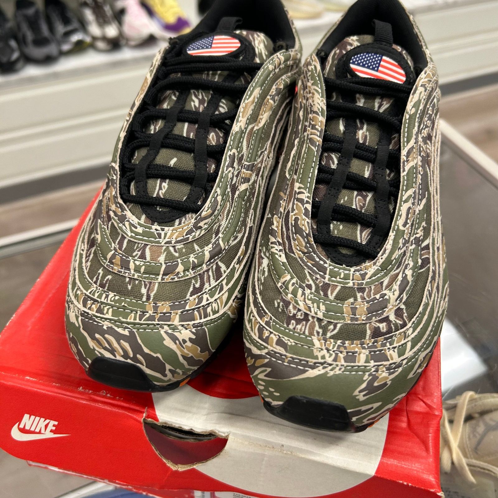 Nike Nike Air Max 97 Country Camo (USA) size 10 pre owned Size US 10 / EU 43 - 4 Thumbnail