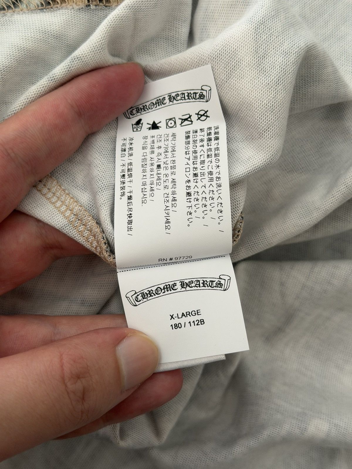 Chrome Hearts Chrome Hearts Nocta Nike Logo Tshirt Sz.XL Size US XL / EU 56 / 4 - 13 Thumbnail