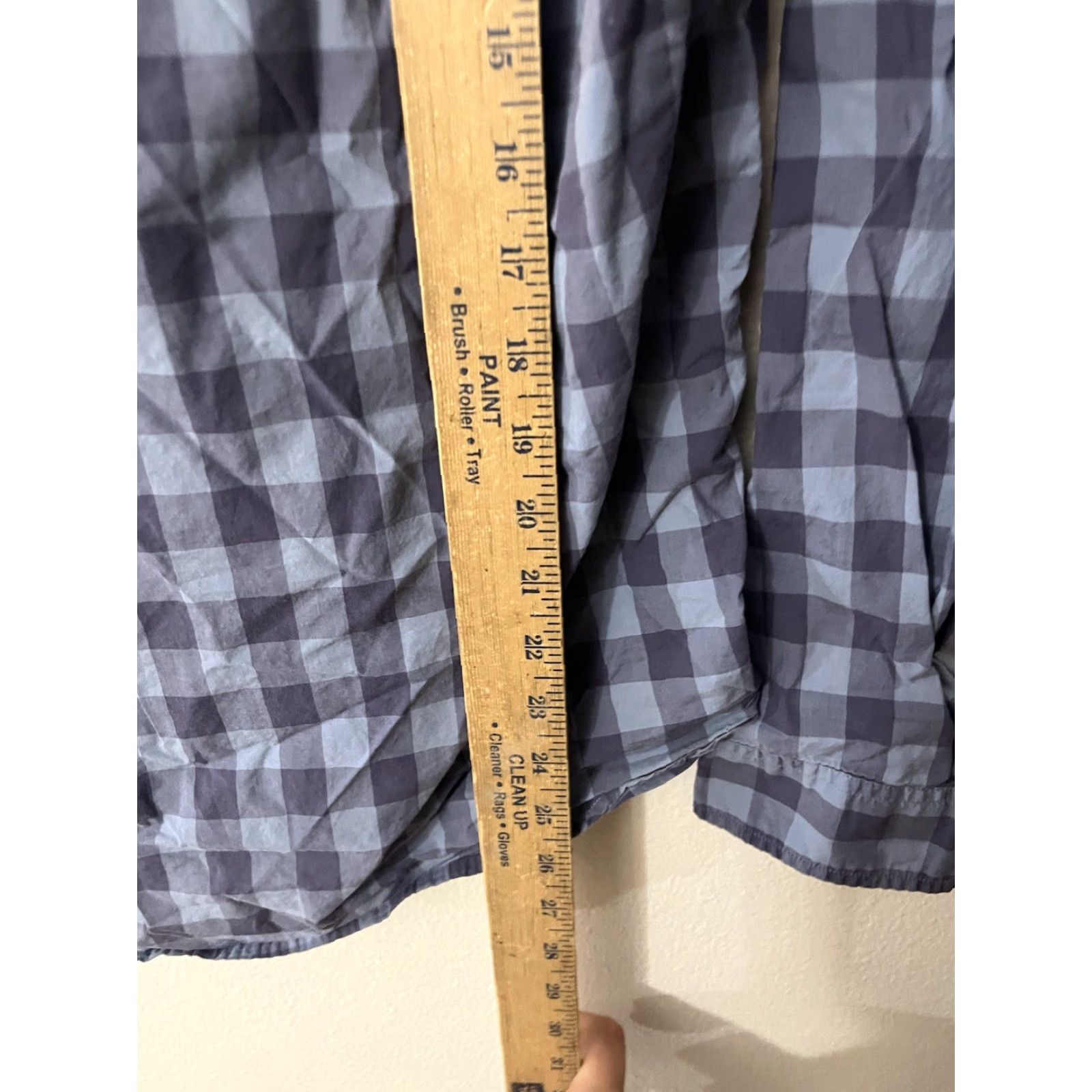J.Crew J.CREW Button-Down Shirt Plaid Blue Slim Fit Men Small Long Sleeve 100% Cotton Casual Mens Size US S / EU 44-46 / 1 - 4 Thumbnail