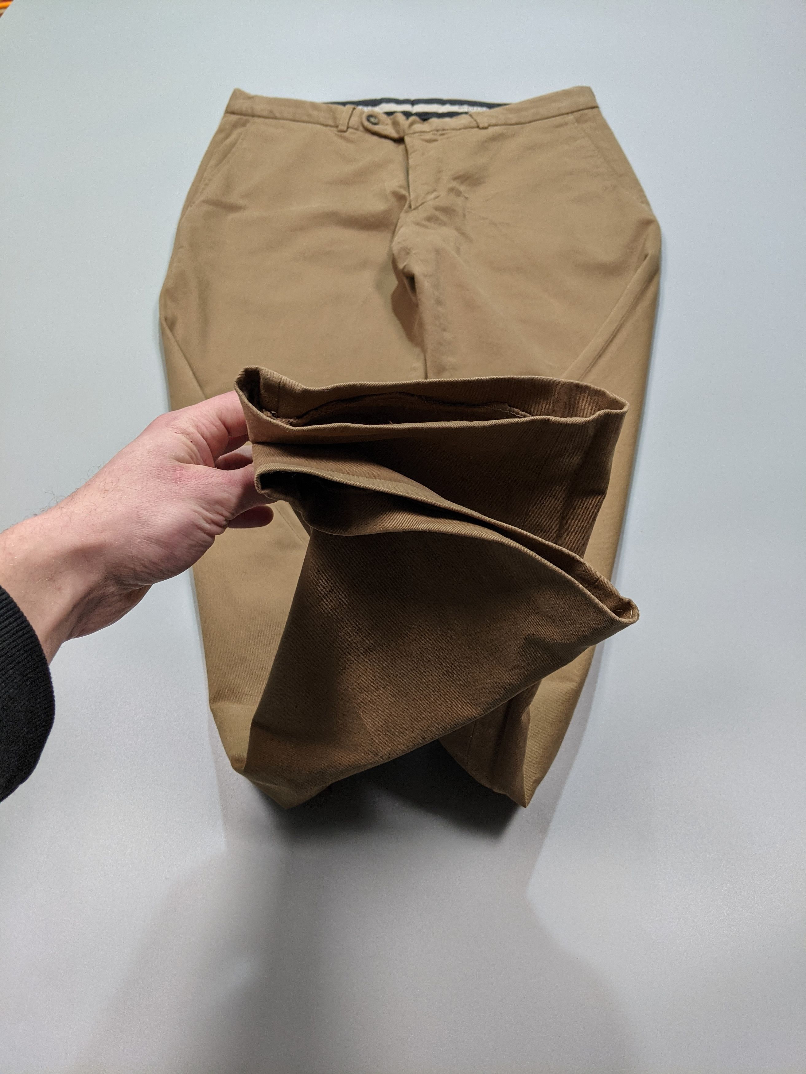 Burberry × Vintage VINTAGE BURBERRY LONDON Brown Dress Pants W32 L33 | 2000s Size US 32 / EU 48 - 5 Thumbnail
