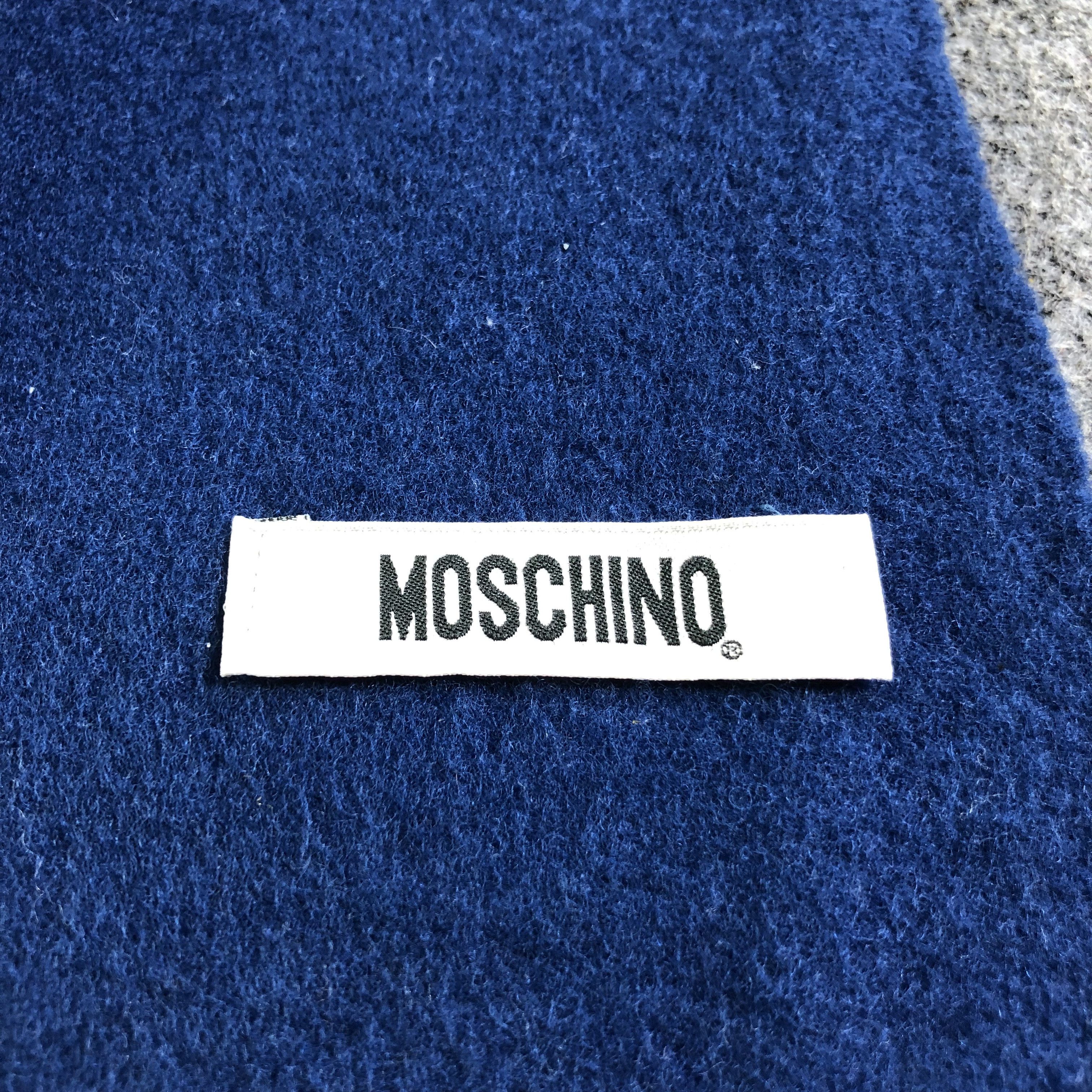 Moschino Moschino Wool Scarf Muffler Neckwear V2123 Size ONE SIZE - 5 Thumbnail