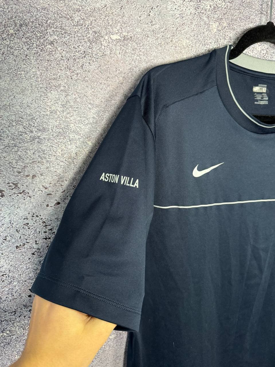Nike × Vintage Vintage Aston Vila 2006 Nike Training Pre-Match Jersey Size US L / EU 52-54 / 3 - 6 Thumbnail