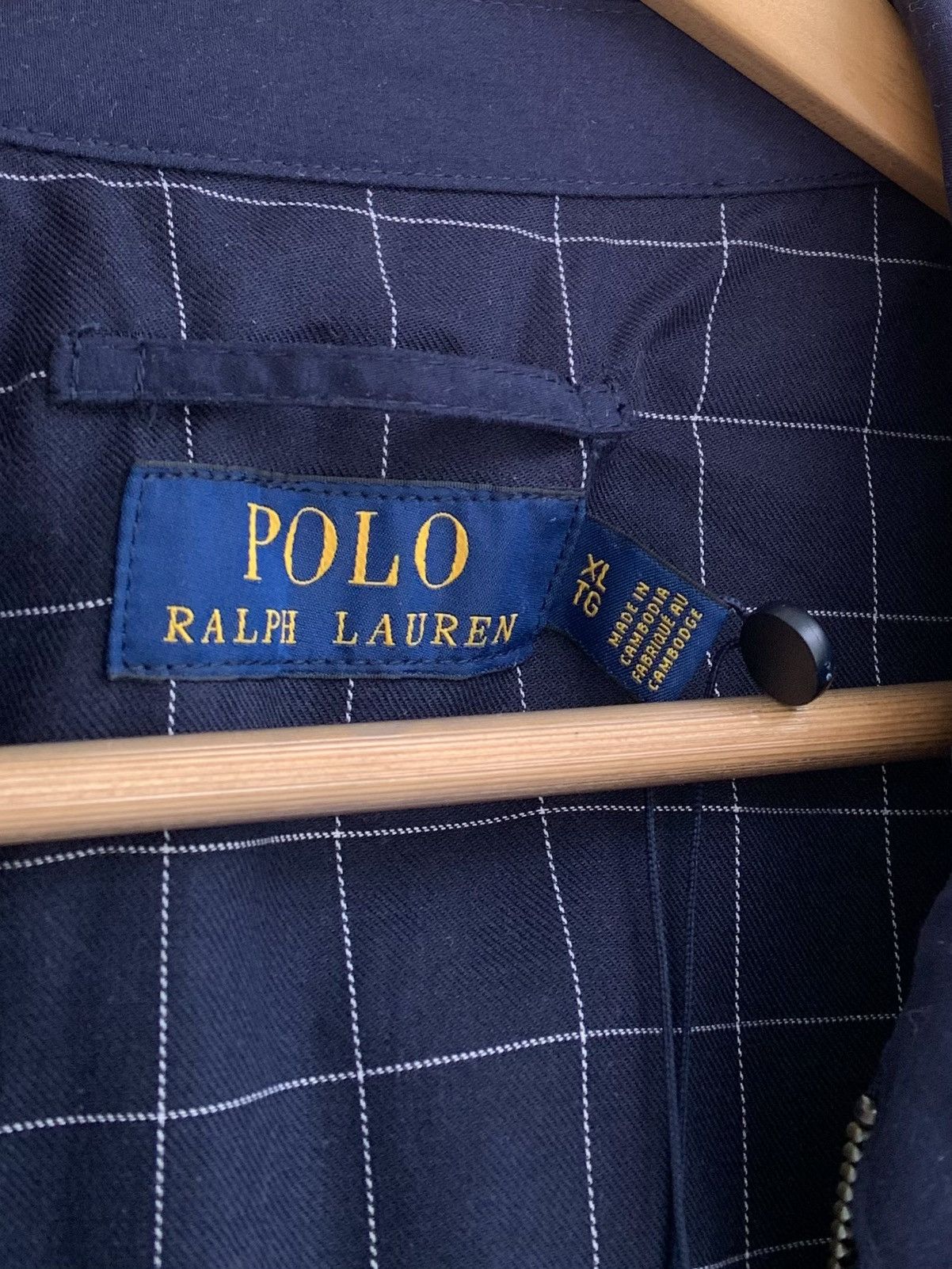 Polo Ralph Lauren × Ralph Lauren Polo Ralph Lauren Navy Zip Jacket Mens Size XL Size US XL / EU 56 / 4 - 8 Thumbnail