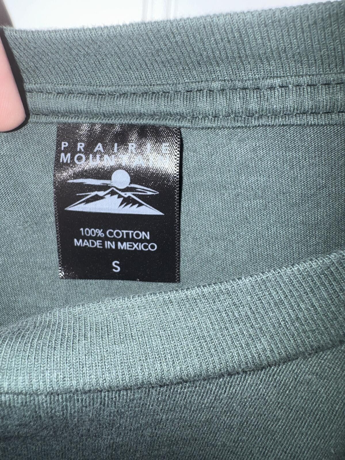 Other Prairie Mountain Colorado Elk Geometric Graphic Tee Green S Size US S / EU 44-46 / 1 - 3 Thumbnail