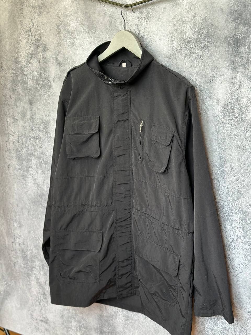 Versace RRP $1265 Versace Classic Black Waterproof Field Rain Jacket Size US L / EU 52-54 / 3 - 2 Thumbnail