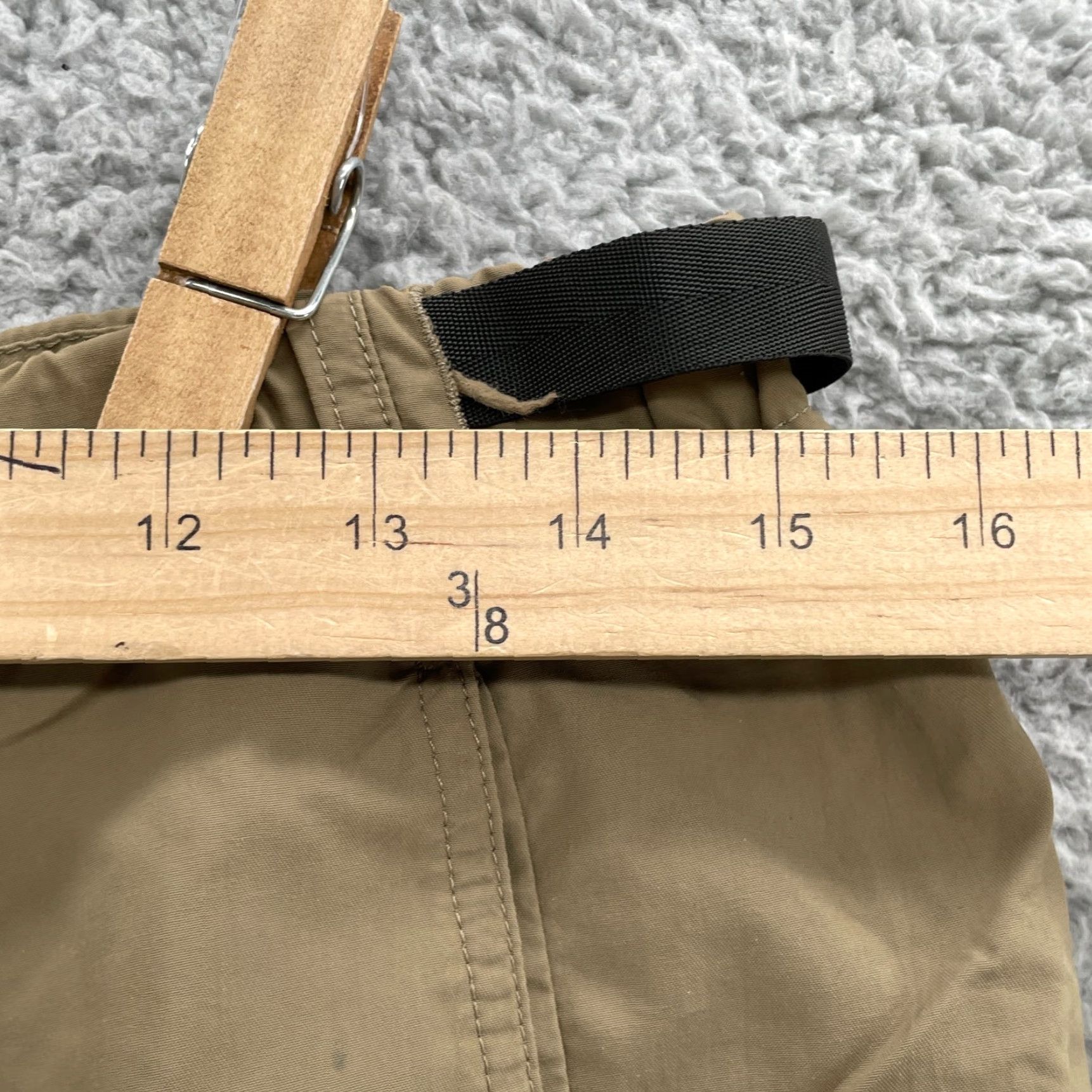 Patagonia Cargo Short Men Medium Beige Belted Pockets 30 Cargo Style Gorpcore Outdoor Hiking Shorts Mens
