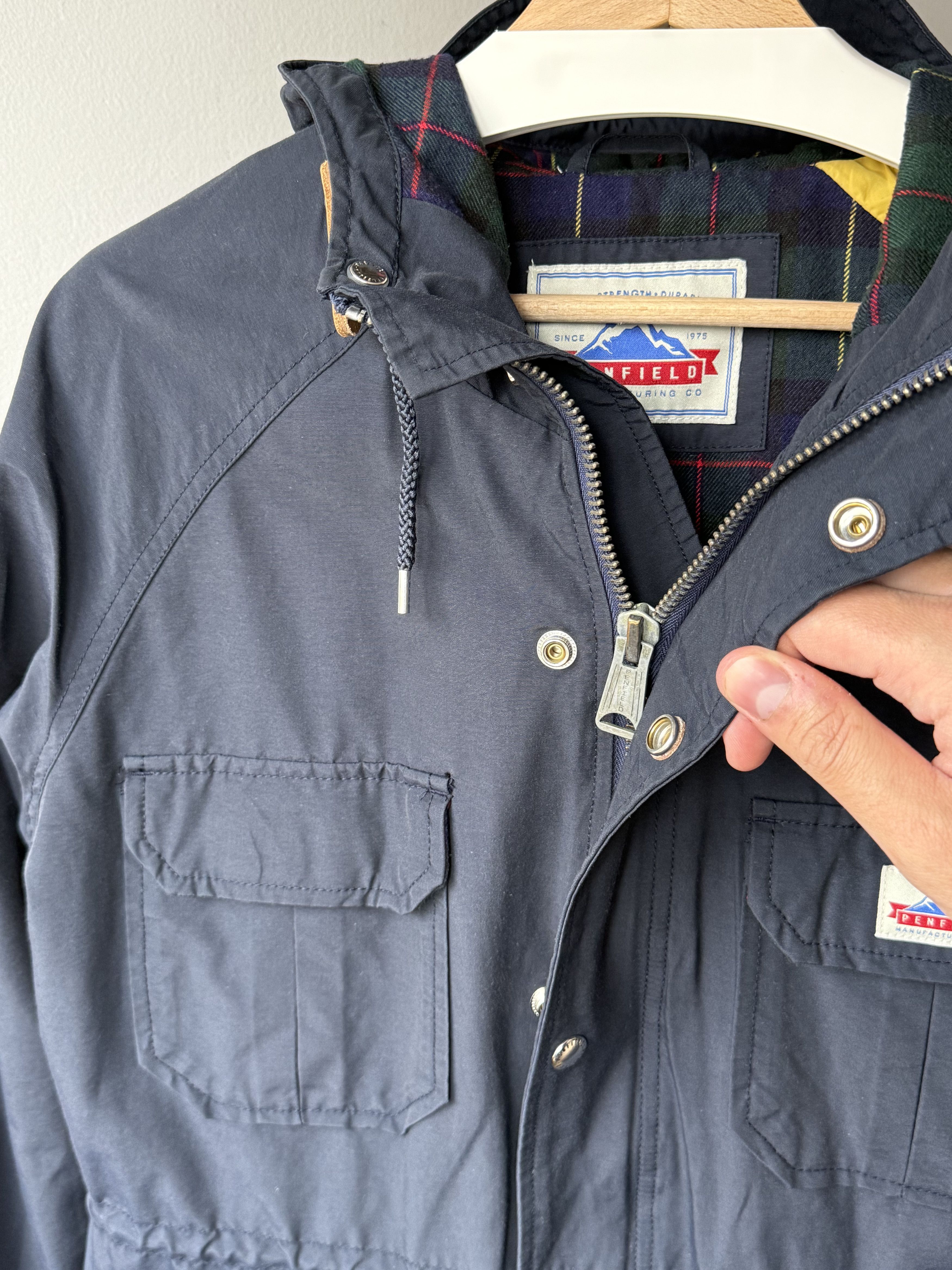 Penfield Penfield Navy Blue Kasson Hooded Mountain Lined Parka Jacket Size US S / EU 44-46 / 1 - 11 Thumbnail