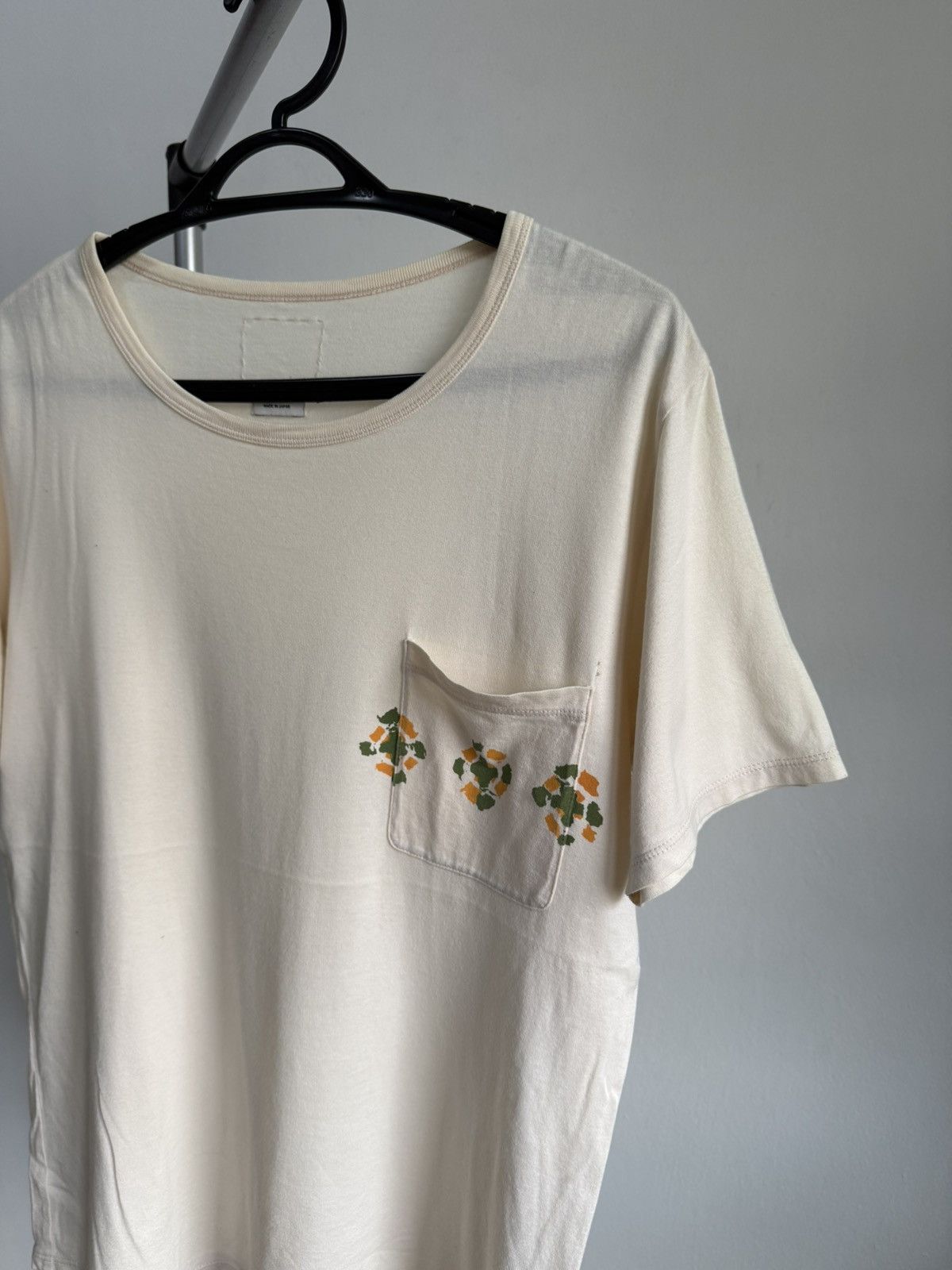 Visvim Visvim cream-colored Hausa Pocket Tee Size US S / EU 44-46 / 1 - 2 Thumbnail