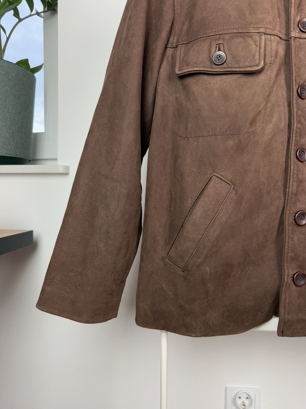 Vintage VINTAGE LEATHER JACKET - BURKS BAY Size US S / EU 44-46 / 1 - 4 Thumbnail