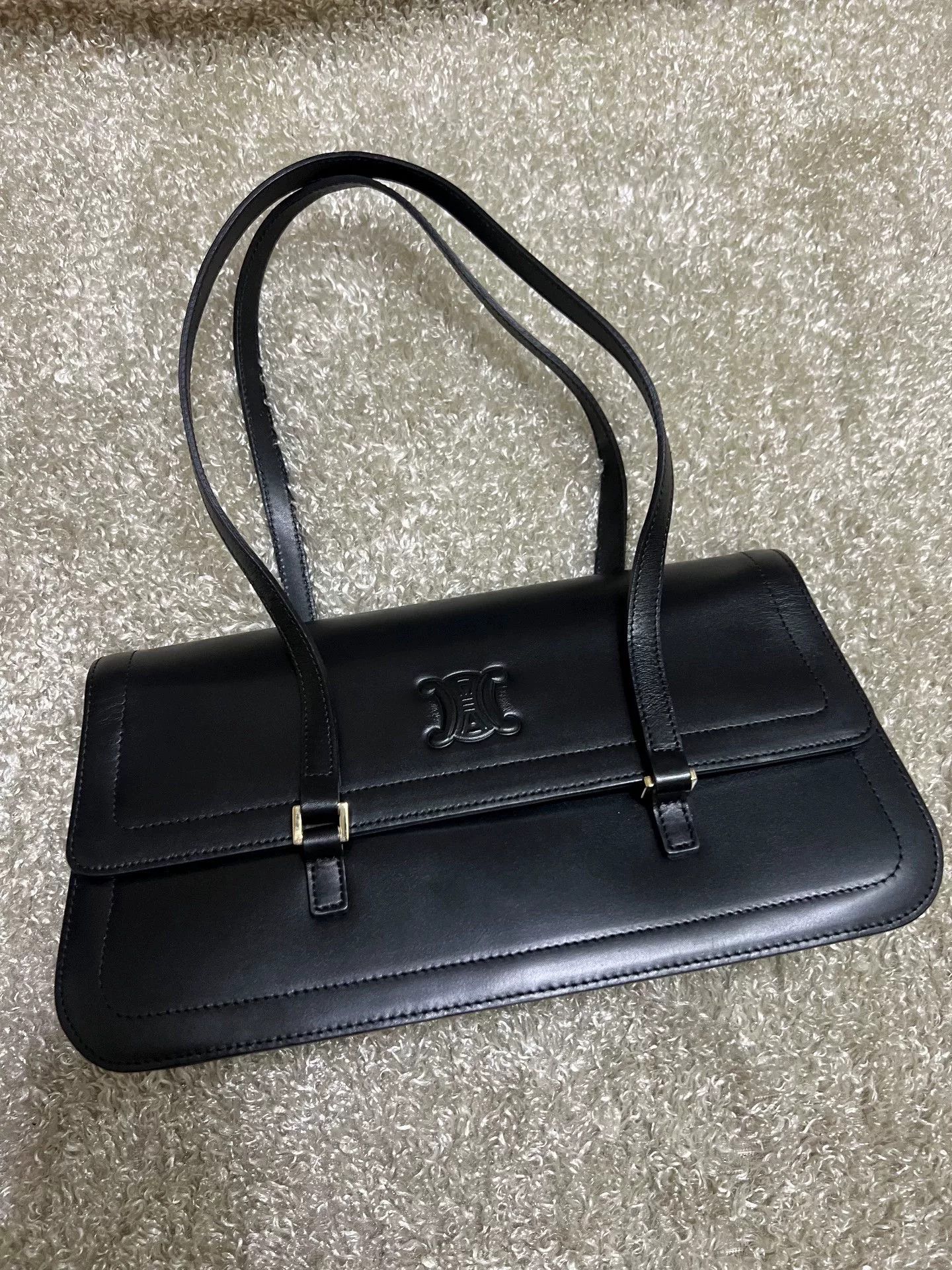 Celine Celine Vintage Triomphe Box Bag Size ONE SIZE - 1 Thumbnail