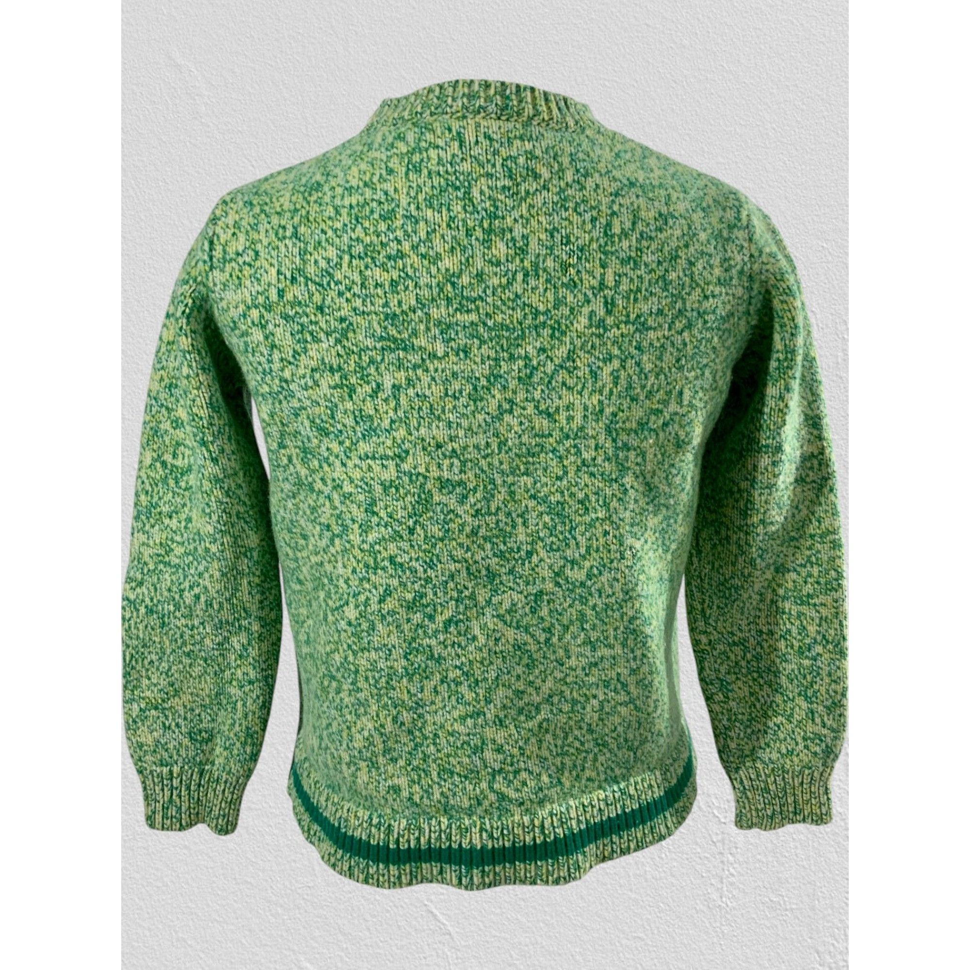 CHINTI & PARKER Chinti & Parker Cropped Green Love Merino Wool Sweater Small Size S / US 4 / IT 40 - 3 Thumbnail