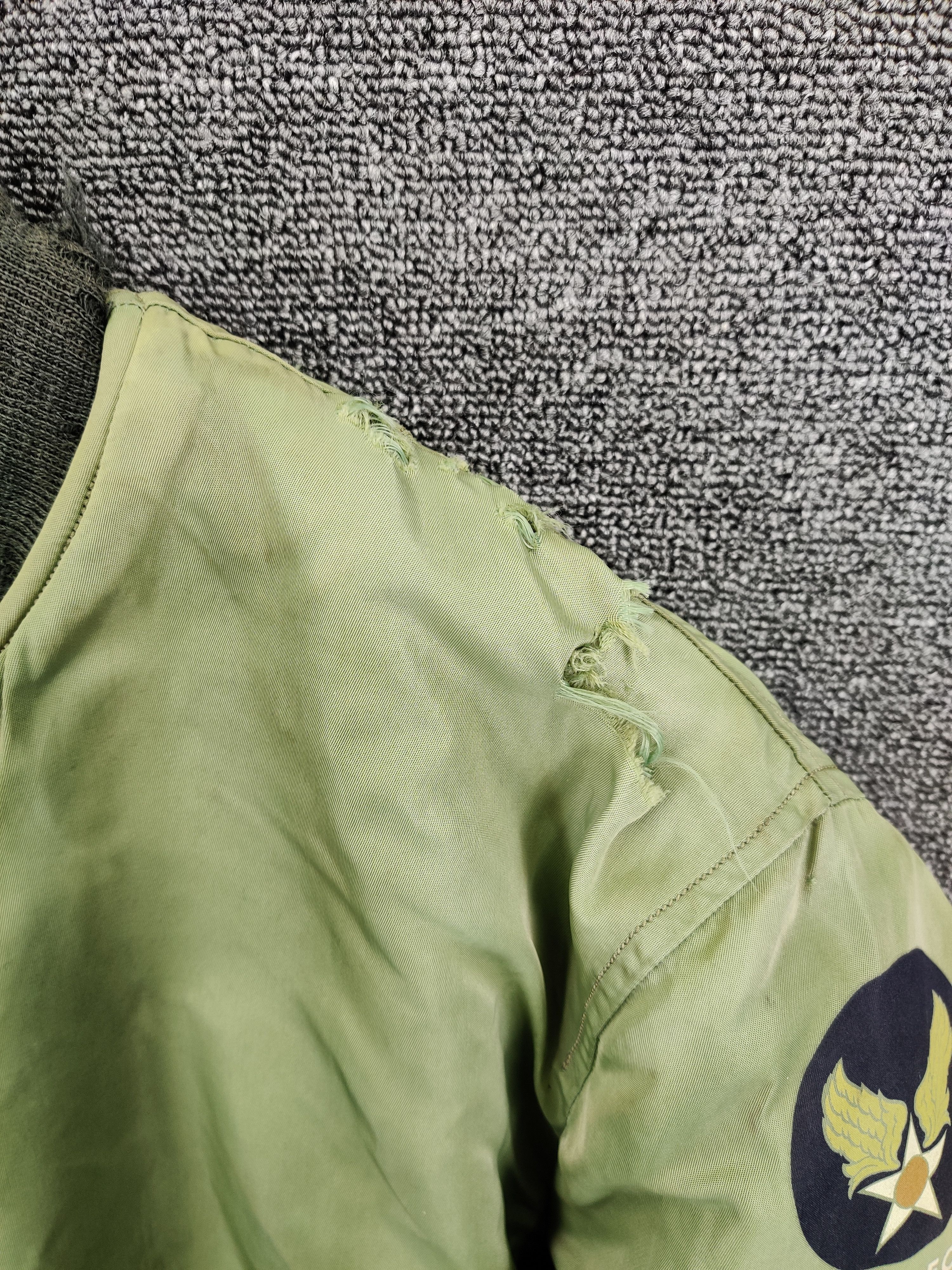 Buzz Rickson's Vintage Buzz Rickson's Distressed Ma-1 Flight Jacket Size US L / EU 52-54 / 3 - 12 Thumbnail