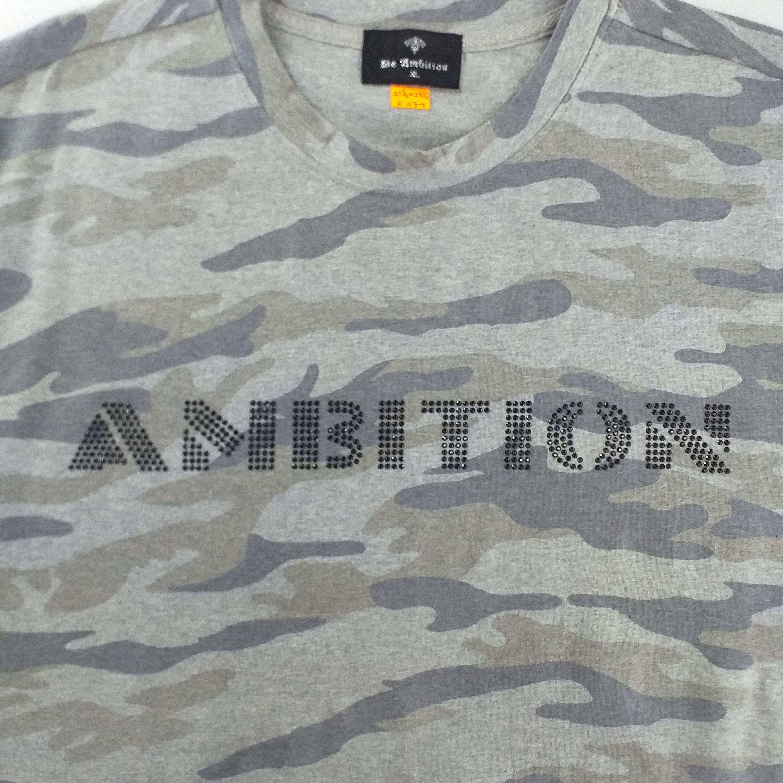 Japanese Brand Vintage Skulls Ambition Japenese Brand Large Tshirt -F079 Size US L / EU 52-54 / 3 - 3 Thumbnail