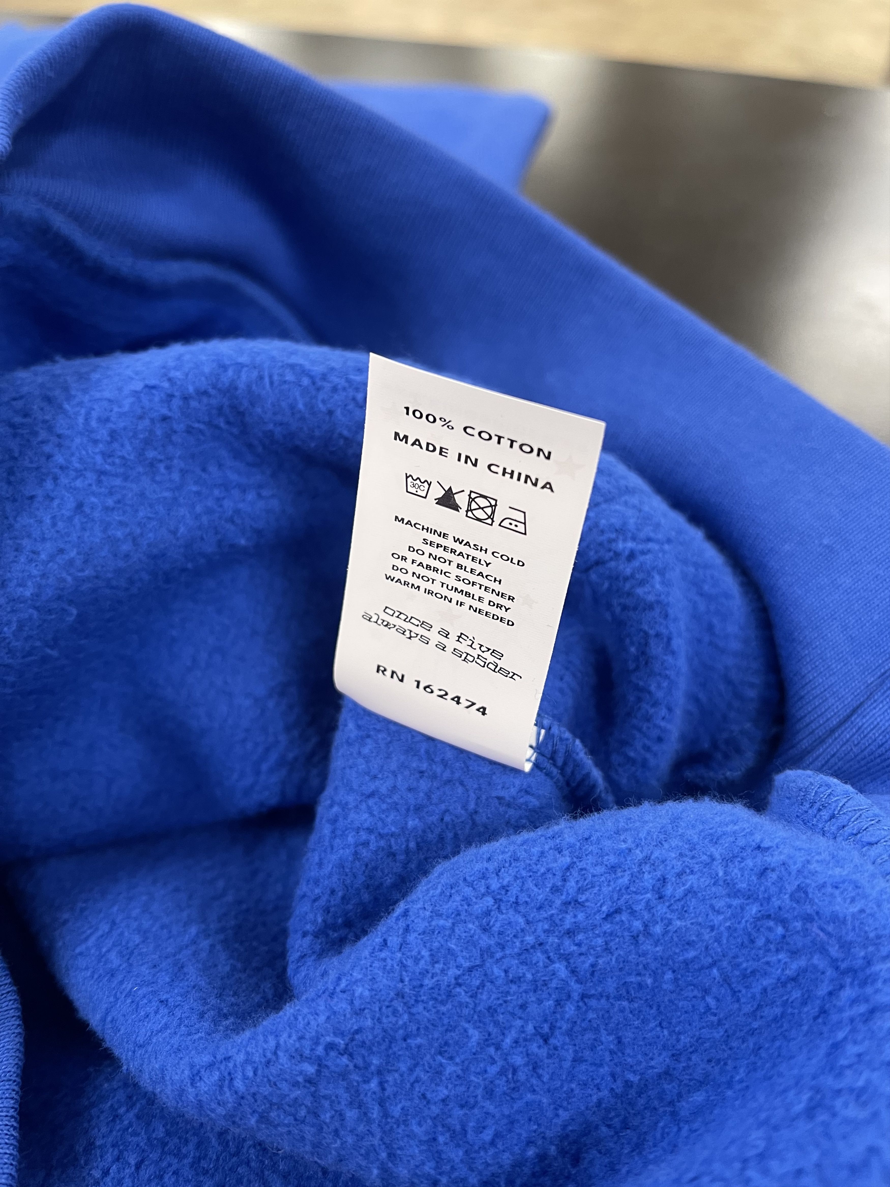 Sp5der Sp5der Angel Number Hoodie Blue Pink Size US XL / EU 56 / 4 - 4 Thumbnail