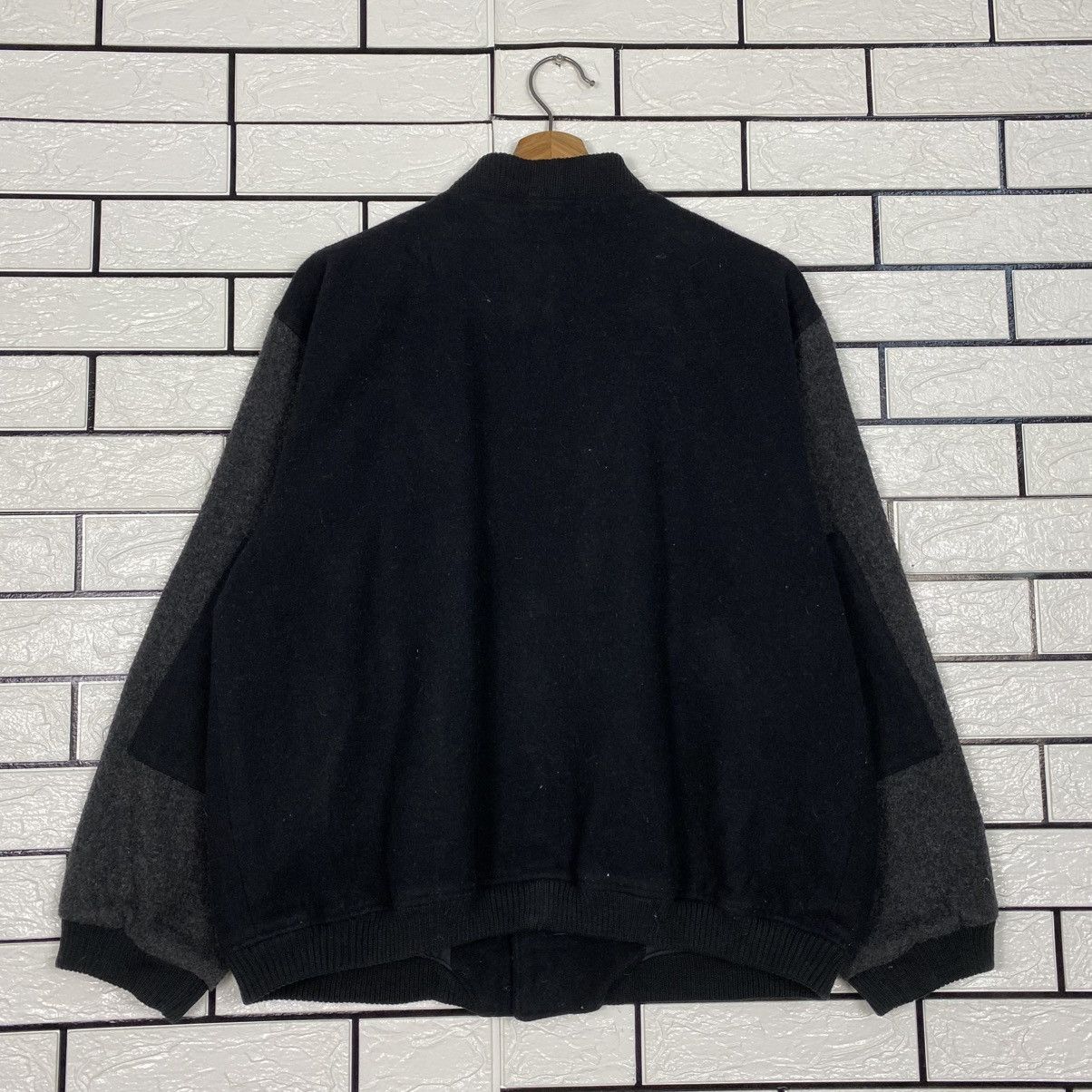Japanese Brand 📌Wagen Co Ltd Wool Bomber Jacket Issey Miyake Size US L / EU 52-54 / 3 - 9 Thumbnail