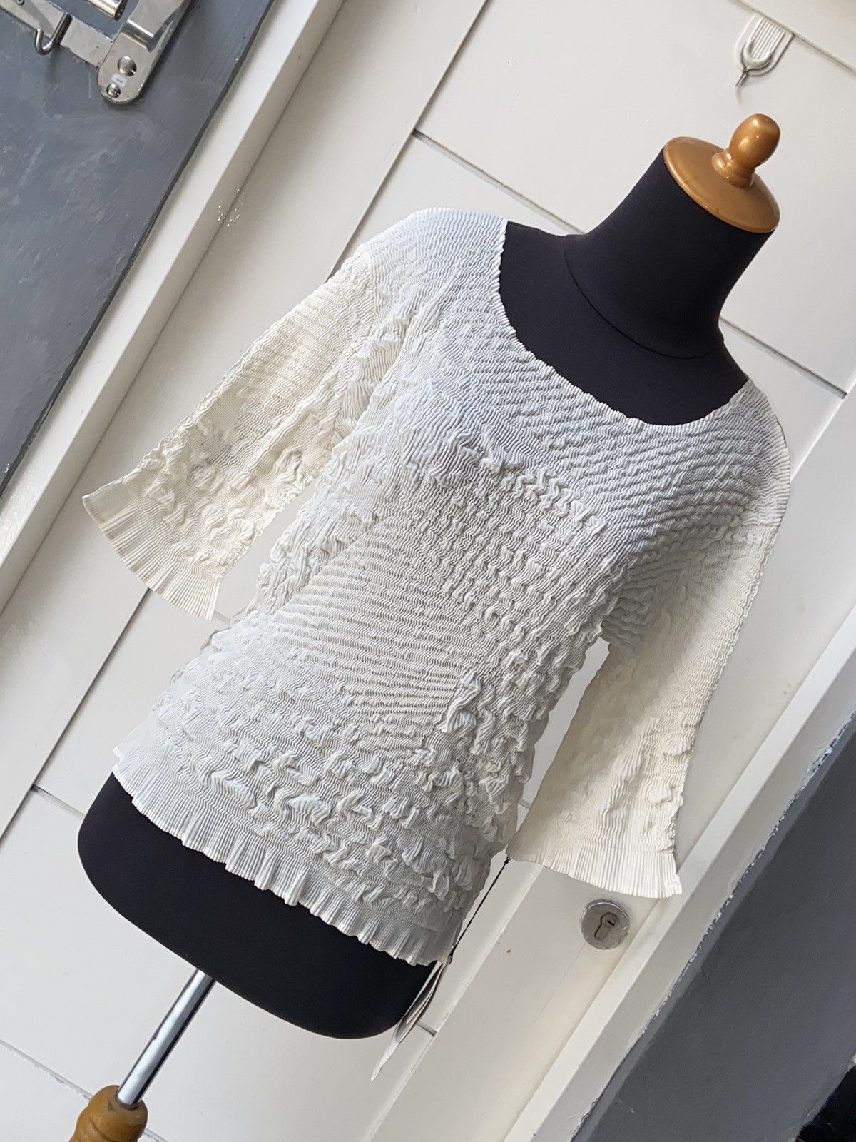 Hardy Amies HARDY AMIES Wrinkle Pleats Size XXS / US 00 / IT 34 - 16 Thumbnail