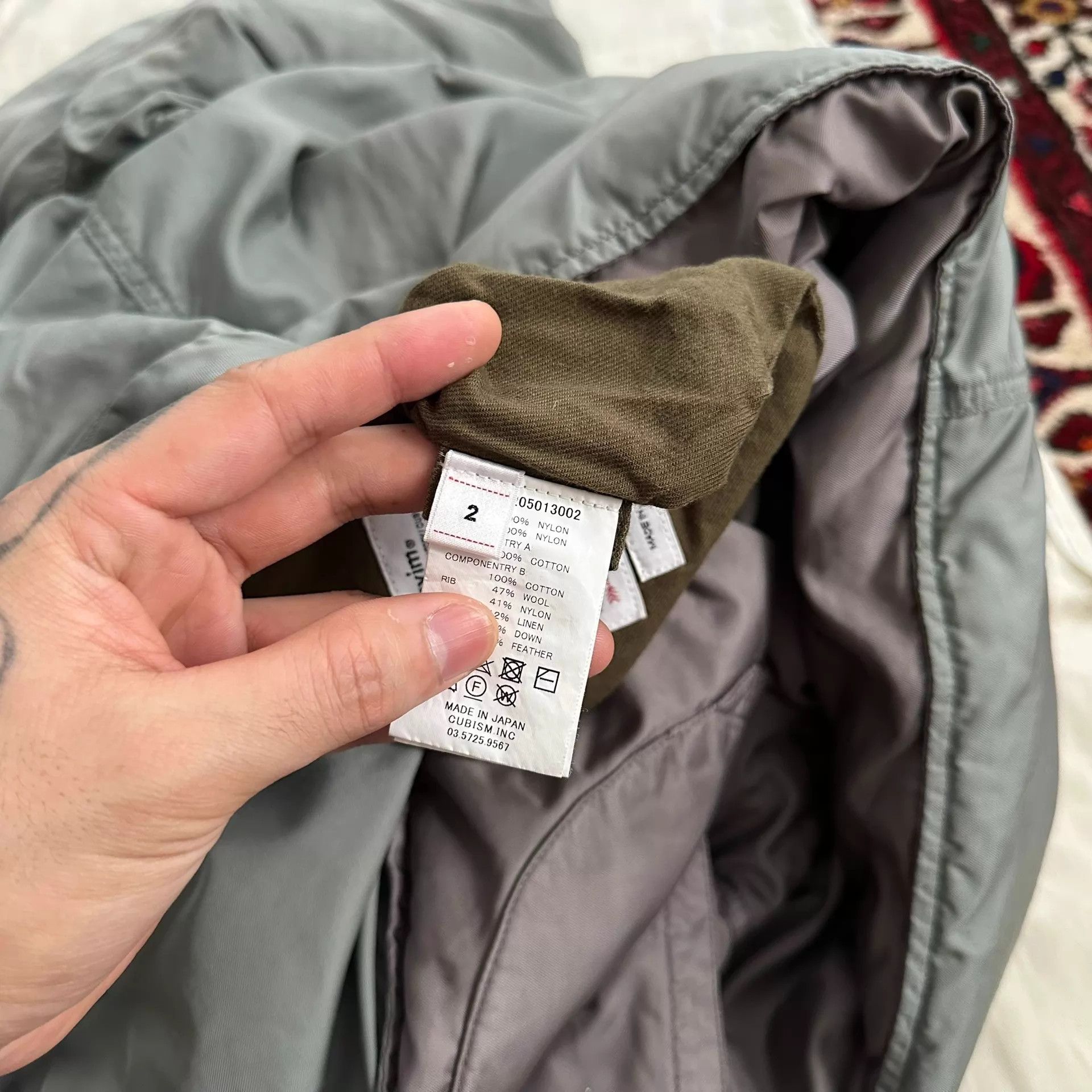 Visvim VISVIM 23AW CORPS Down JKT Natural Dye White Goose Down 2 Size US M / EU 48-50 / 2 - 9 Thumbnail