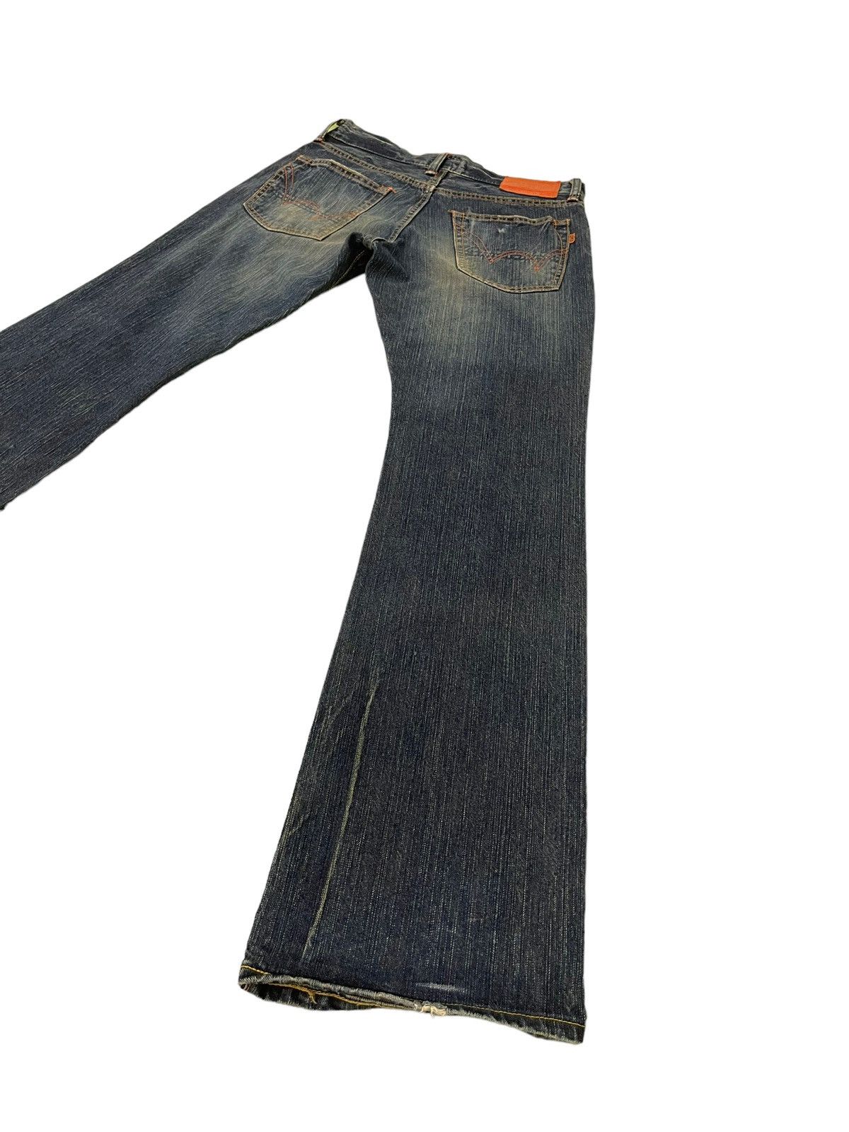 Edwin Flare Jeans Edwin Japan Faded Distress Boot Cut 8🟦3 Size US 32 / EU 48 - 14 Thumbnail