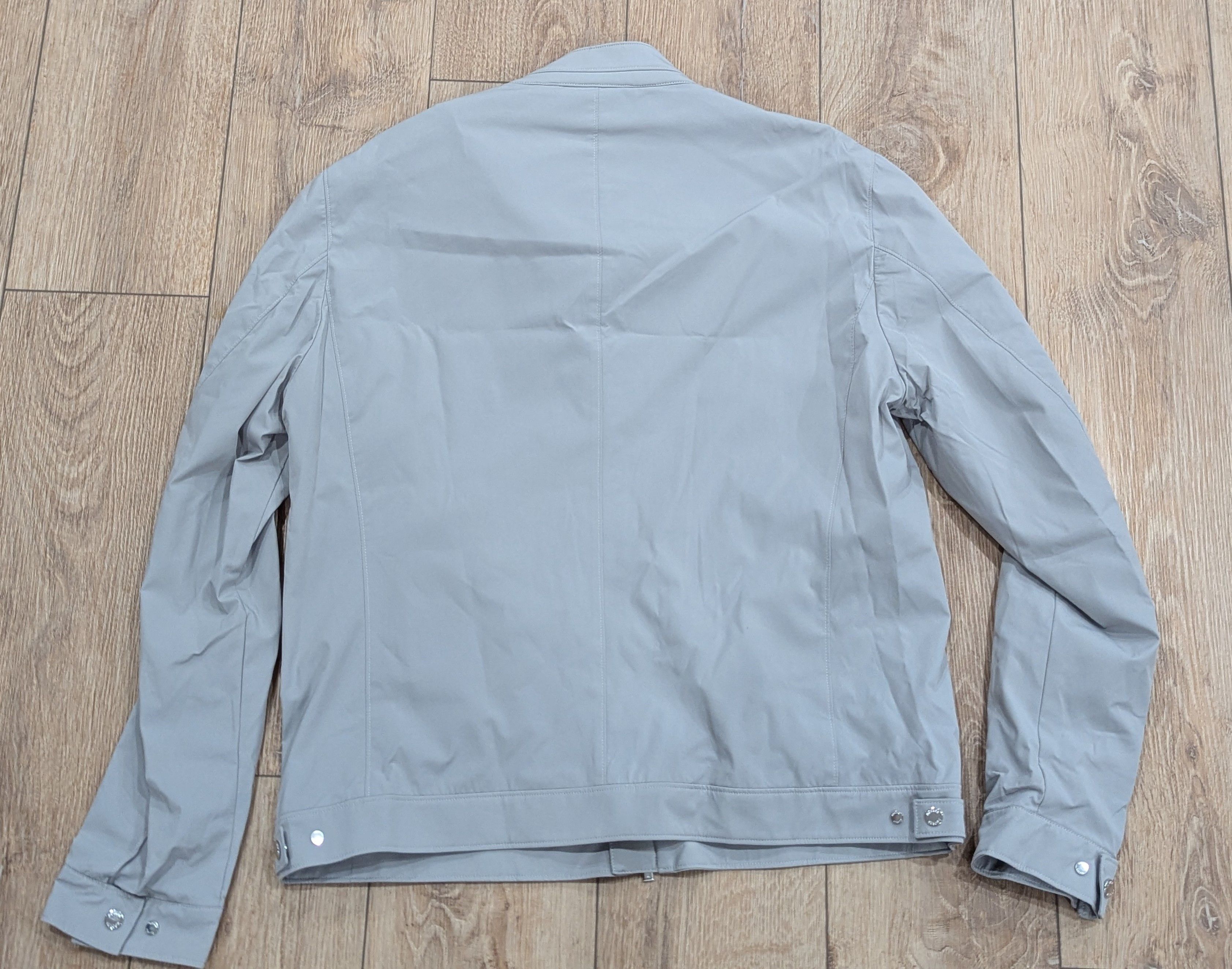 MooRER MOORER Banded Collar Bomber Jacket Ice Gray 52 US 42 Size US L / EU 52-54 / 3 - 6 Thumbnail