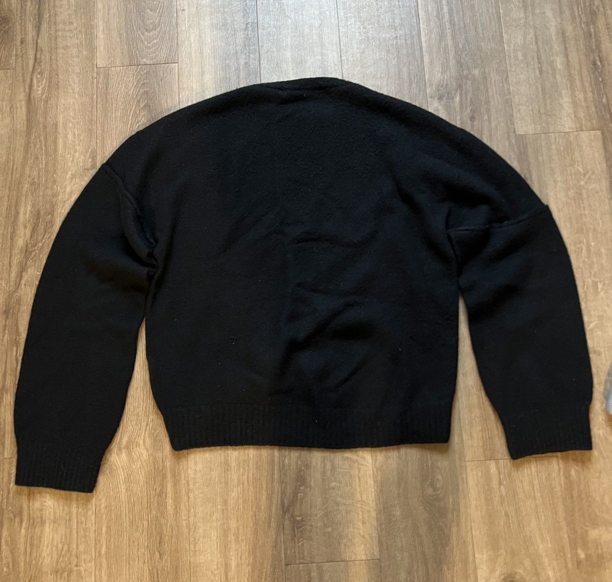 Vuja De Ampeur Distorted Knit Sweater (Black) Size US M / EU 48-50 / 2 - 5 Thumbnail