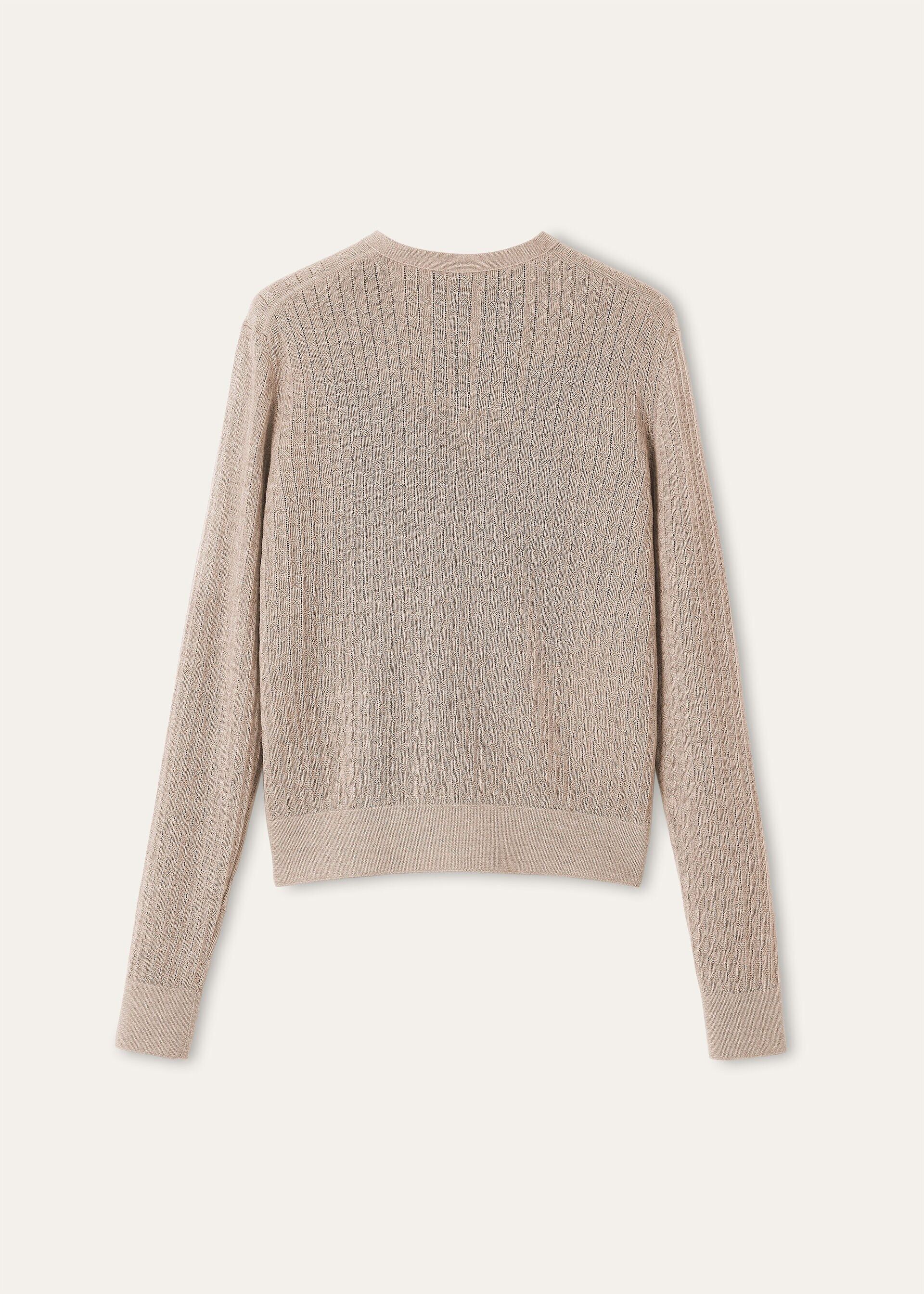 Loro Piana os11x0426 FAQ4547 Maple Cardigan in Cord Melange Size L / US 10 / IT 46 - 6 Thumbnail