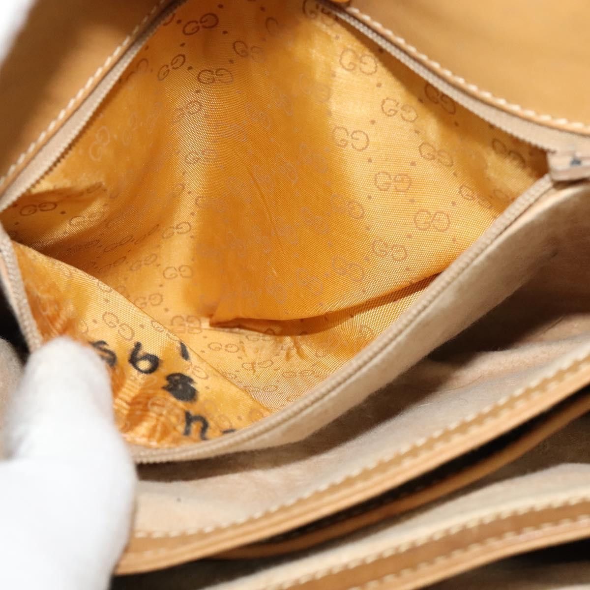 Gucci GUCCI Micro GG Supreme Shoulder Bag Pvc Leather Beige 001 Size ONE SIZE - 22 Thumbnail