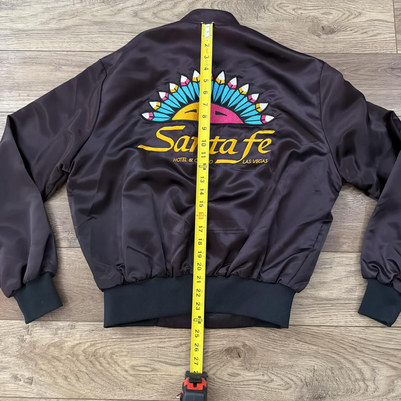 Other Vintage 80s Las Vegas Santa Fe Hotel & Casino Bomber Jacket Size US M / EU 48-50 / 2 - 8 Thumbnail
