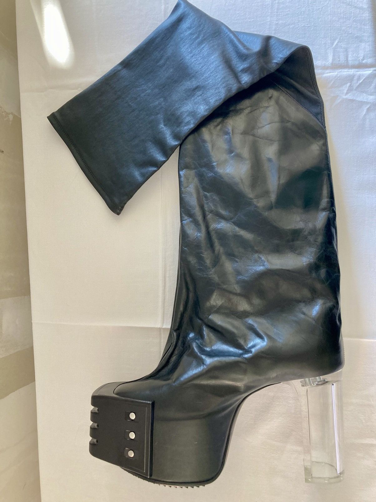 Rick Owens NEVER WORN / RICK OWENS Oblique Platforms Size US 9 / EU 42 - 4 Thumbnail