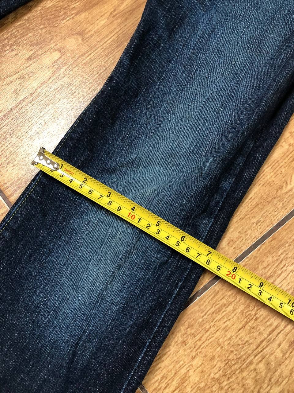 Japanese Brand Dirty Painted Distressed Thrashed Faded Baggy Jeans Y2K Size US 28 / EU 44 - 18 Thumbnail