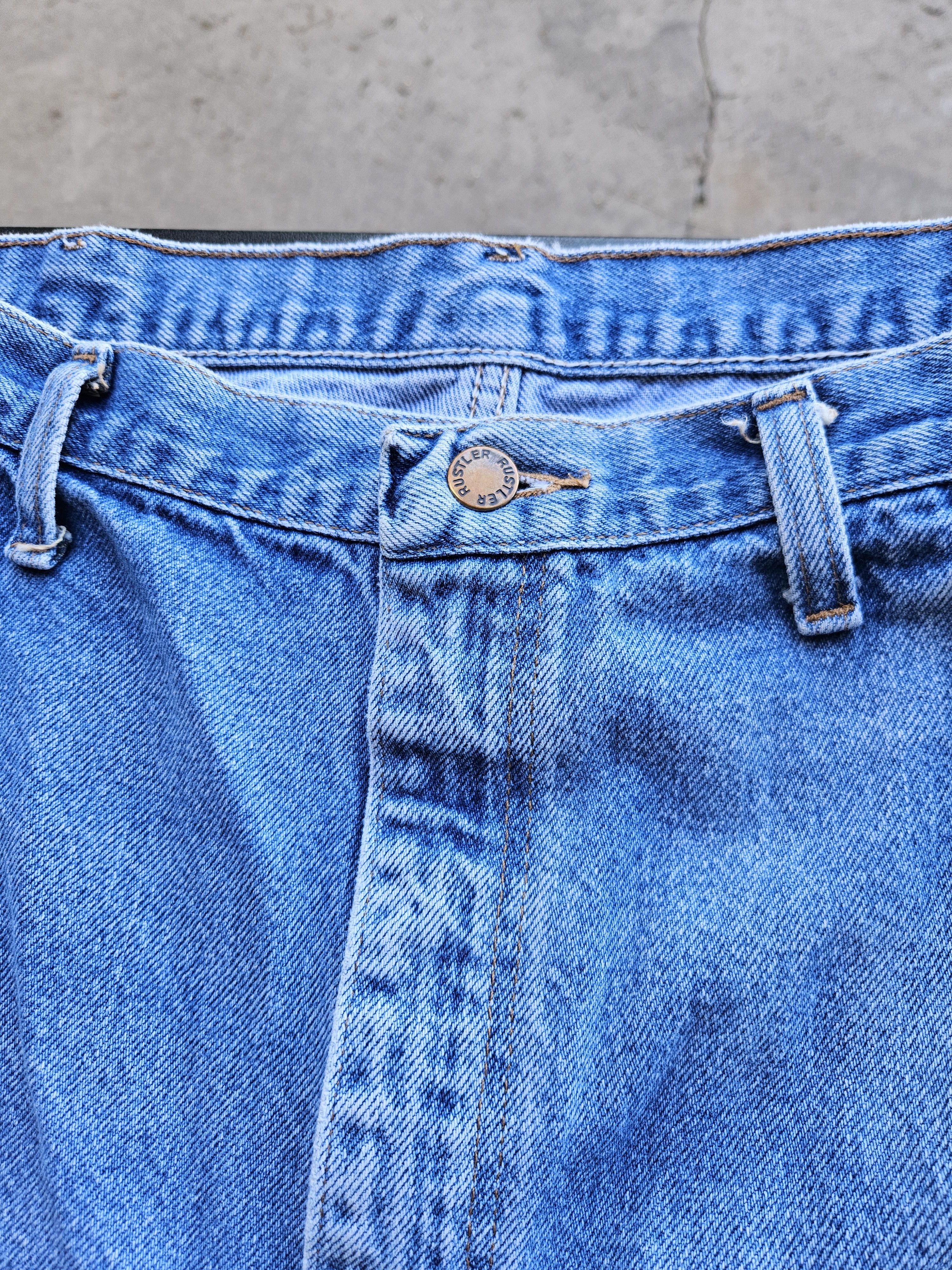 Rustler Rustler Vintage Baggy Denim Jeans Size US 38 / EU 54 - 3 Thumbnail
