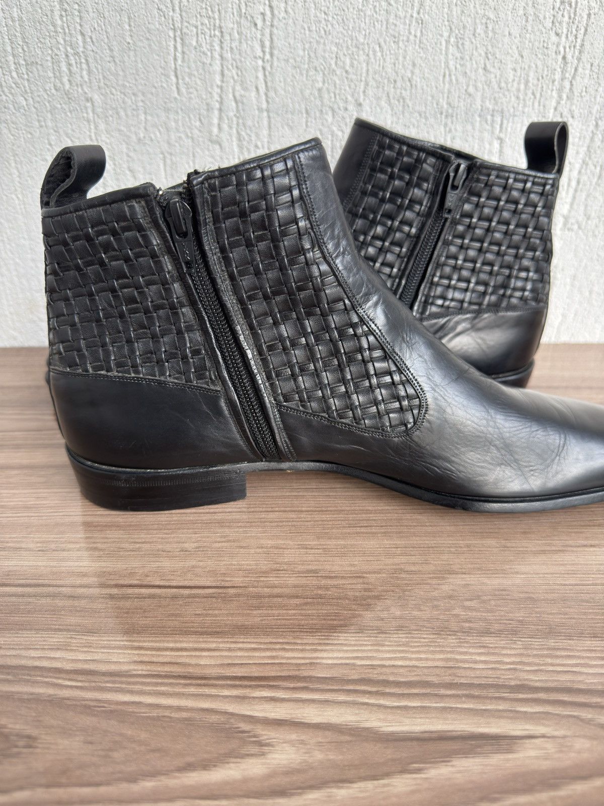 Versace Versace⚫️🔥Chelsea boots alternative of wyatt by saint laurent Size US 8.5 / EU 41-42 - 10 Thumbnail
