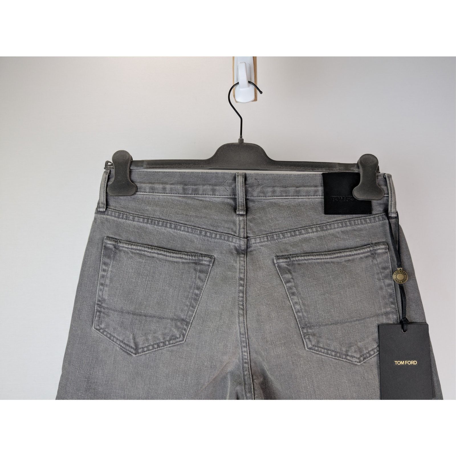 Tom Ford o1rshd1 Straight-Fit Denim Jeans in Grey Size US 33 - 10 Thumbnail