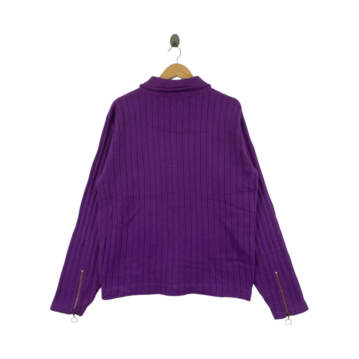 Vintage Vintage EXPRESSIONS By CAMPUS USA Half Zipper Purple Sweater Size US XL / EU 56 / 4 - 3 Thumbnail