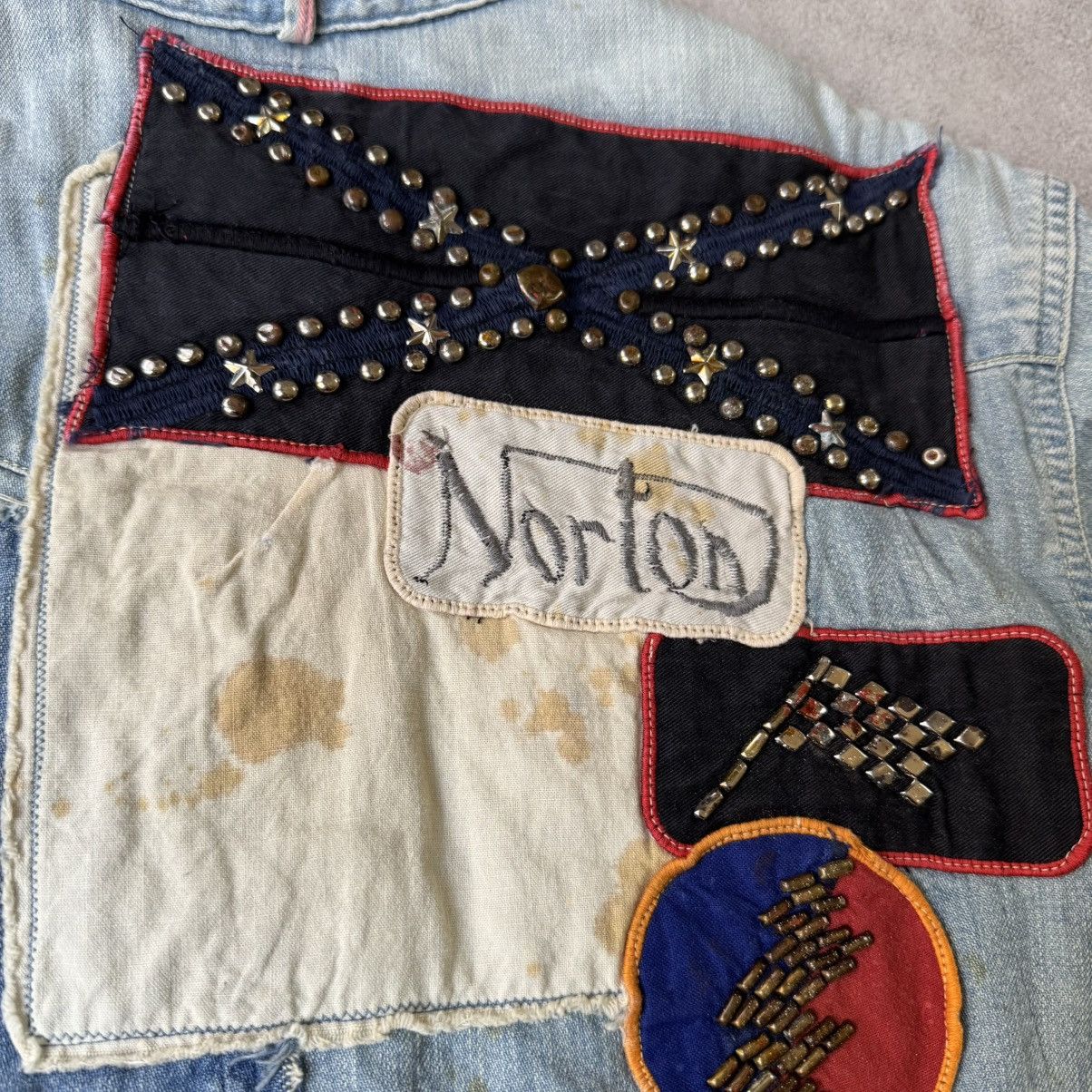 Kapital × Kapital Kountry Kapital Kountry Studed 1of1 BORO Patch Denim Shirts Size US L / EU 52-54 / 3 - 7 Thumbnail