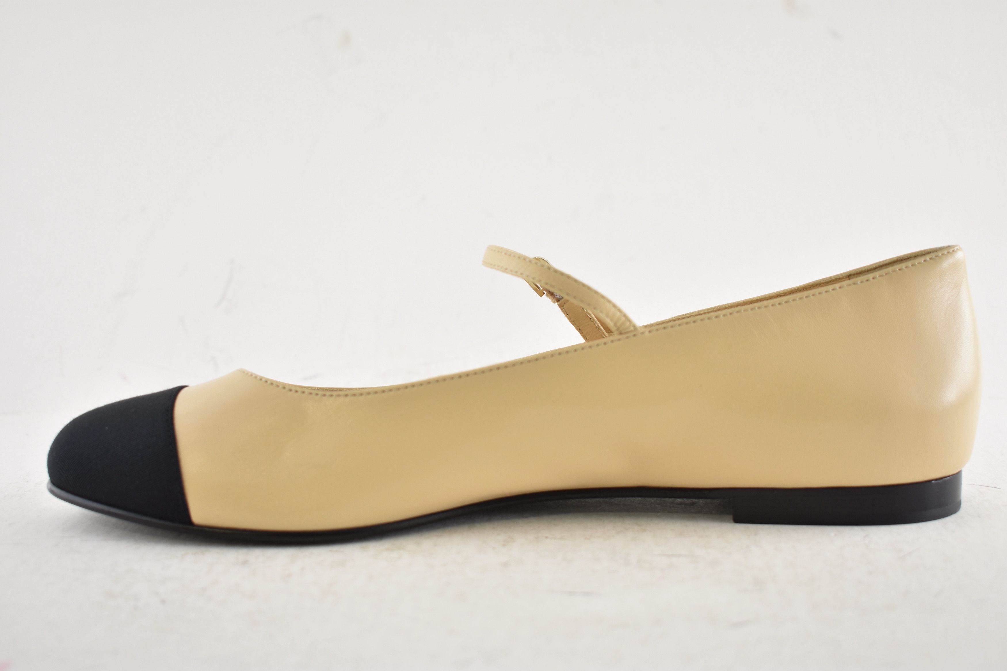 Chanel Chanel 24A CC Logo Mary Jane Ballerina Ballet Flat 42 Size US 12 / IT 42 - 12 Thumbnail