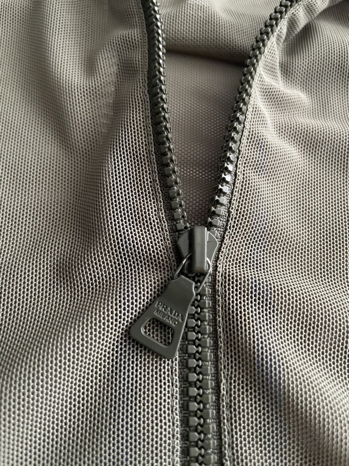 Prada Prada SS00 Side Stripes Zip Shirt Size US L / EU 52-54 / 3 - 9 Thumbnail