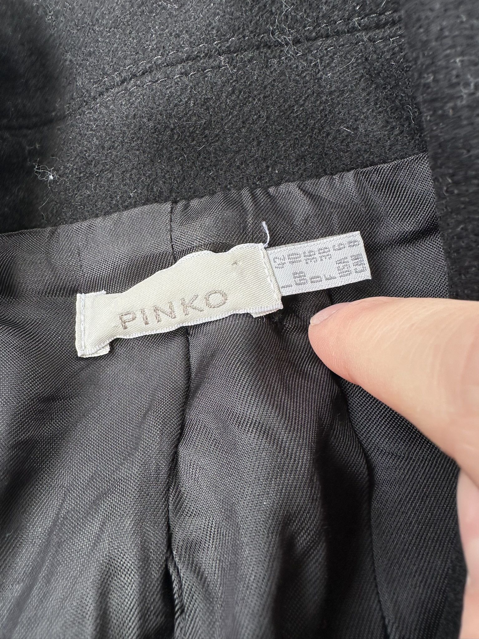 Pinko Pinko women wool coat trench Size S / US 4 / IT 40 - 5 Thumbnail