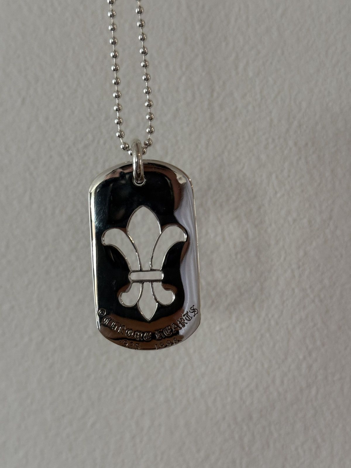 Chrome Hearts Chrome Hearts Fleur Dog Tag Size ONE SIZE - 1 Thumbnail