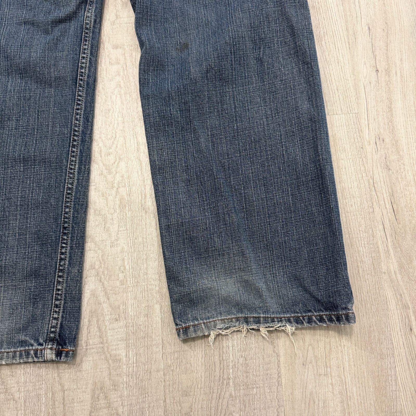 Levi's Vintage Levis 569 Loose Straight Jeans Men's 36x34 Faded Size US 36 / EU 52 - 10 Thumbnail