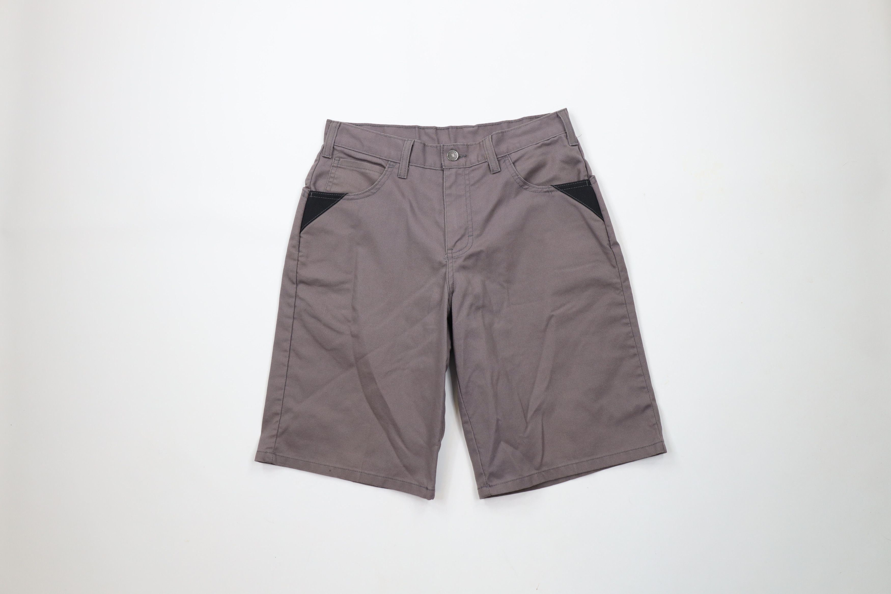 Dickies × Vintage Vintage Y2K Dickies Spell Reinforced Workwear Shorts Gray Size US 30 / EU 46 - 1 Thumbnail