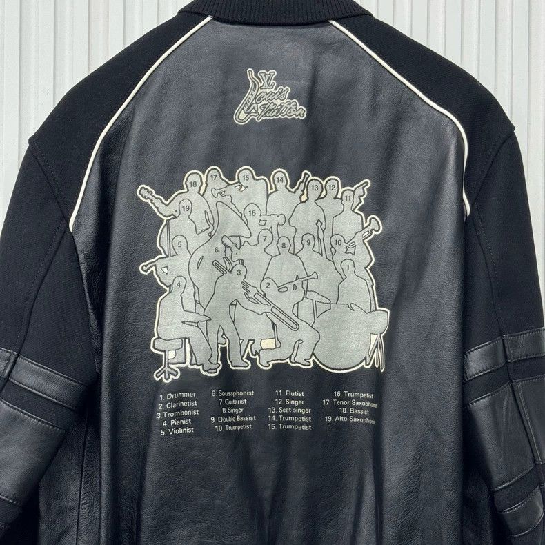 Louis Vuitton Louis Vuitton Black Label Printed Baseball Jacket Size US M / EU 48-50 / 2 - 7 Thumbnail