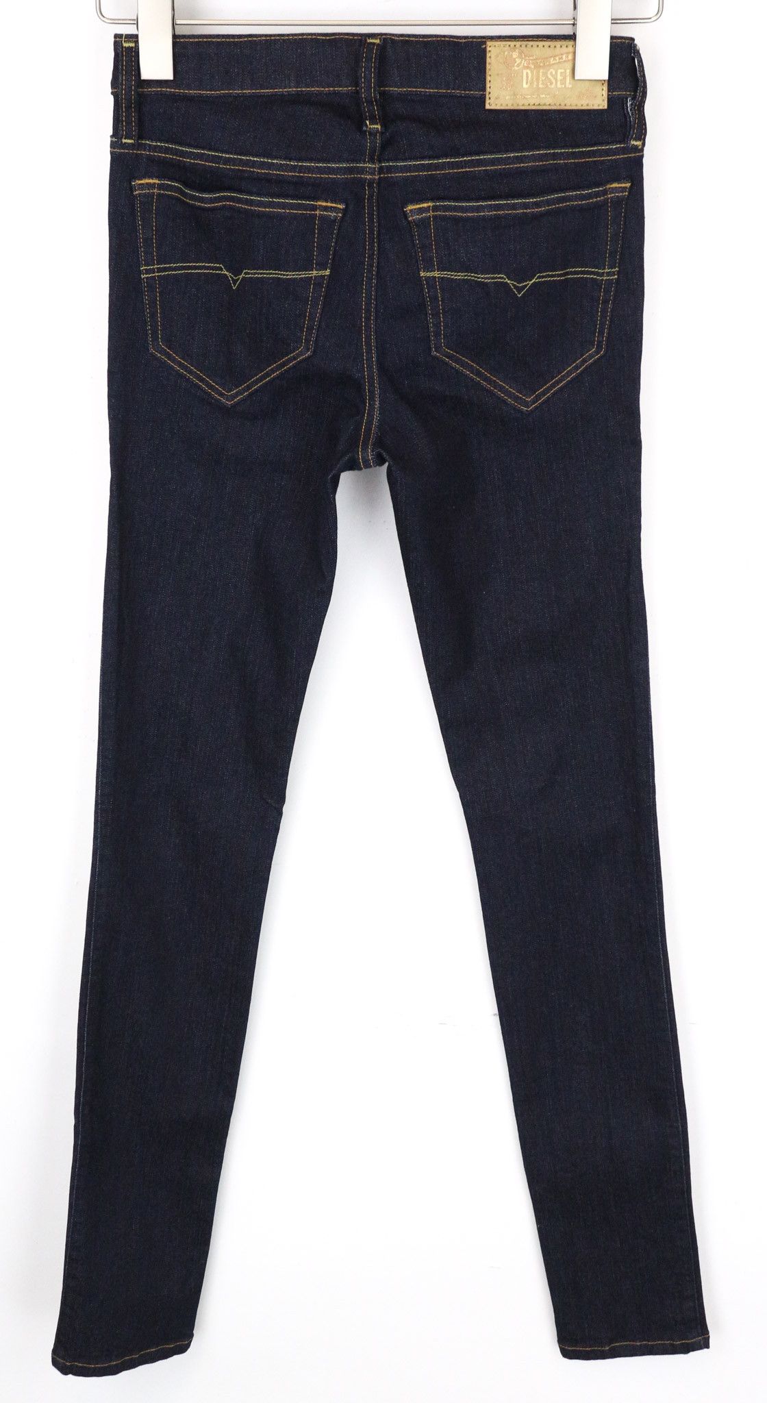 Diesel SKINZEE 0813C W26/L32 Blue Stretch Jeans 70948 Size 26" / US 2 / IT 38 - 2 Thumbnail