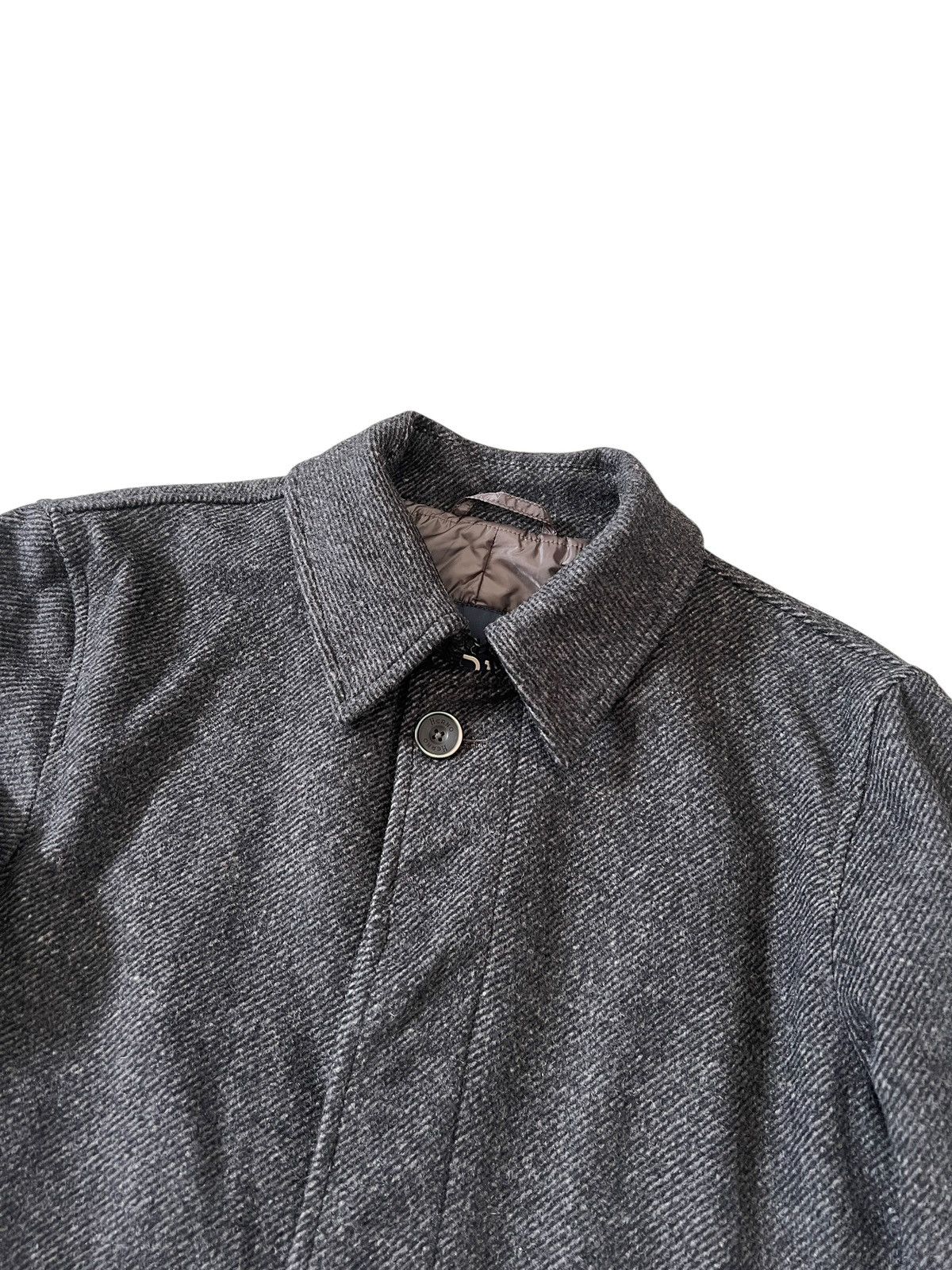 Herno Herno Puffer Lining Wool Long Coat Size US L / EU 52-54 / 3 - 3 Thumbnail