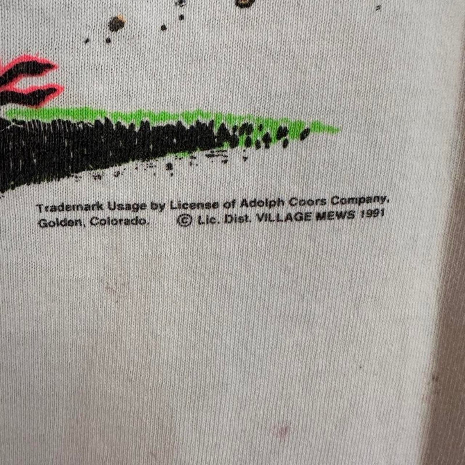 Marlboro × Vintage Vintage 1991 Coors Light Shirt Size US L / EU 52-54 / 3 - 3 Thumbnail