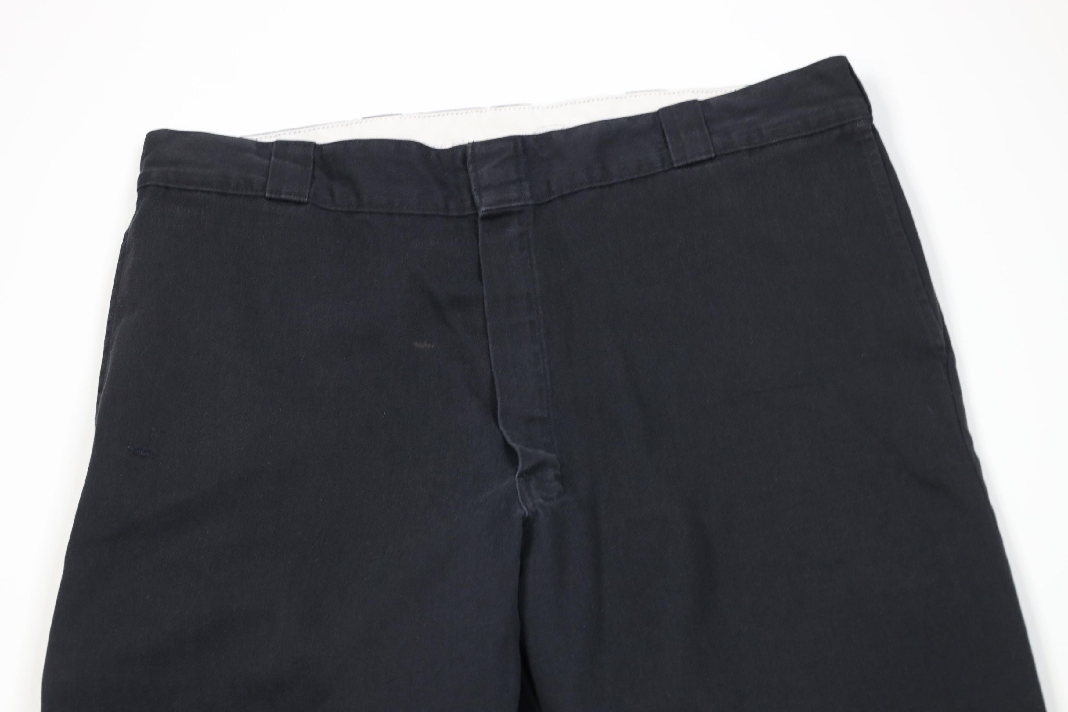 Dickies Vintage Y2K Dickies Loose Double Knee Wide Leg Pants Black Size US 38 / EU 54 - 2 Thumbnail