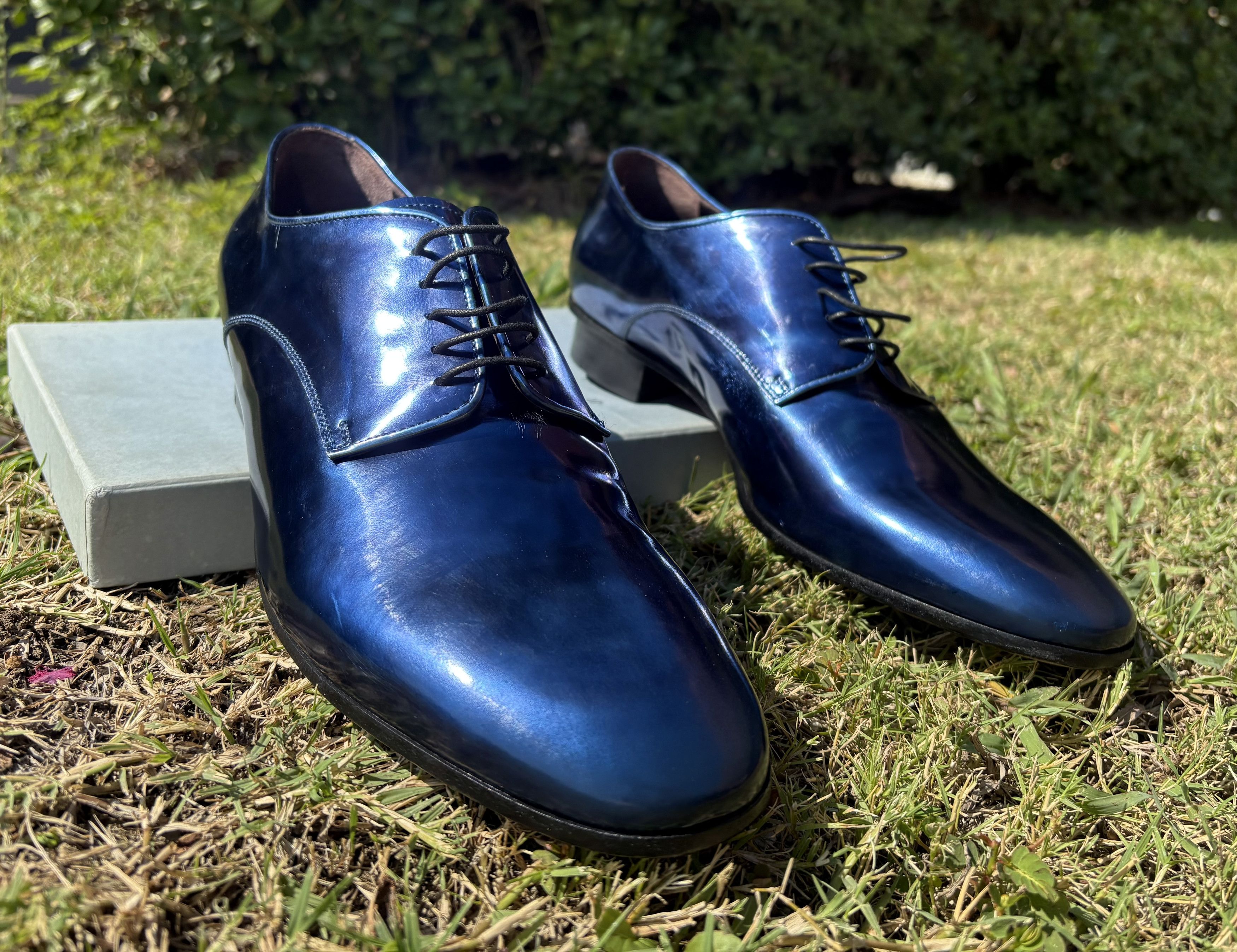 Lanvin Metallic Derby