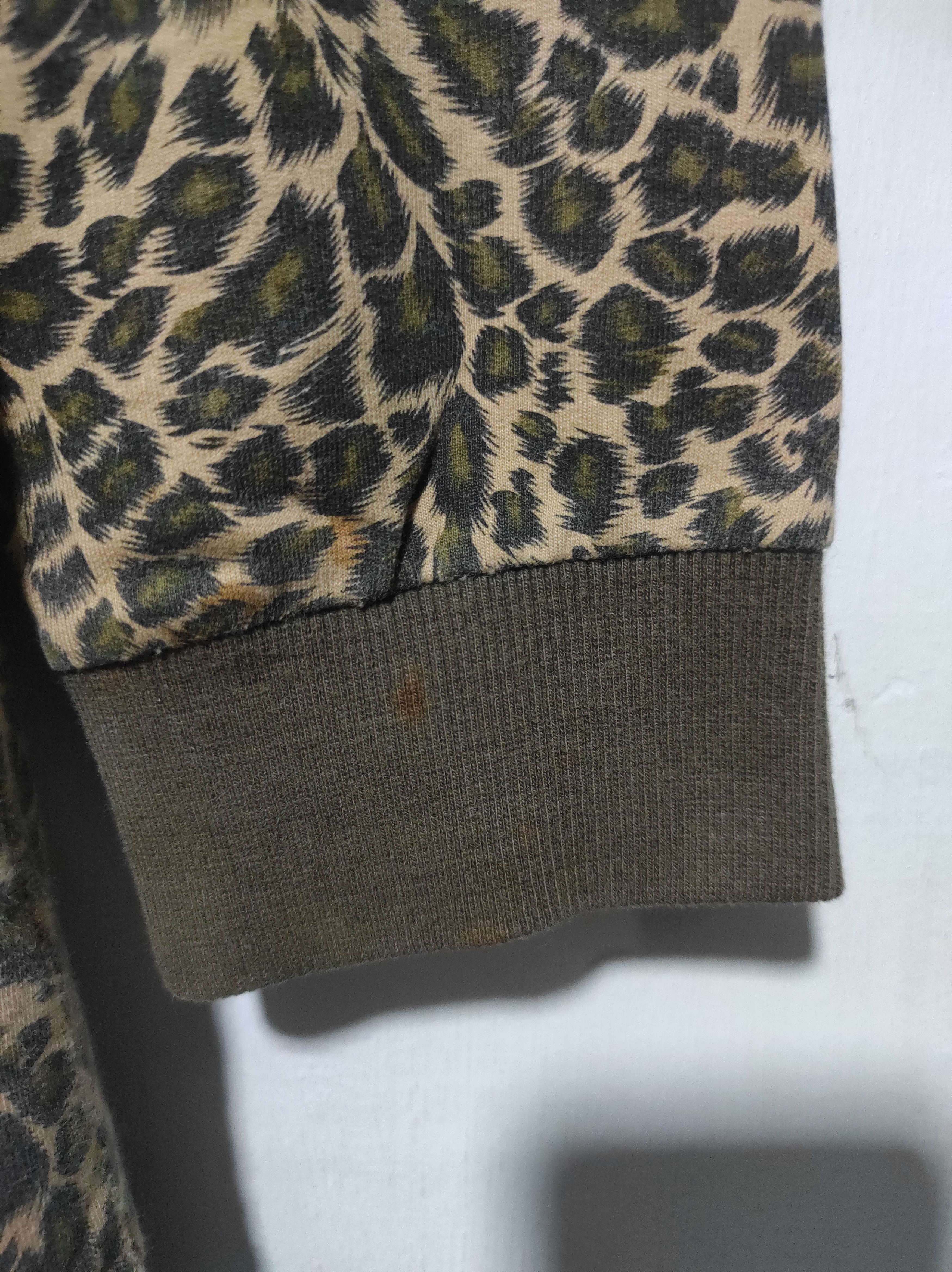 Hysteric Glamour World Wide Love Leopard Fur Hoodie IfSixWasNine LGB style Size S / US 4 / IT 40 - 8 Thumbnail