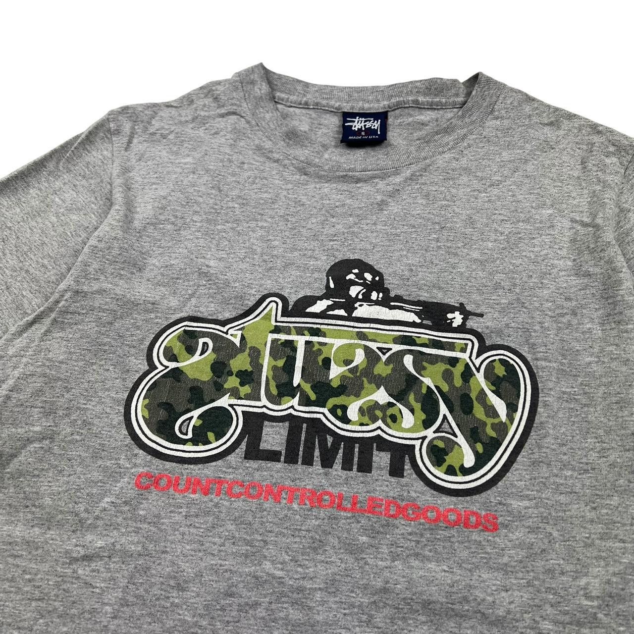 Stussy Vintage 90s Stussy Limit Count Controlled Goods T-Shirt - S Size US S / EU 44-46 / 1 - 2 Thumbnail