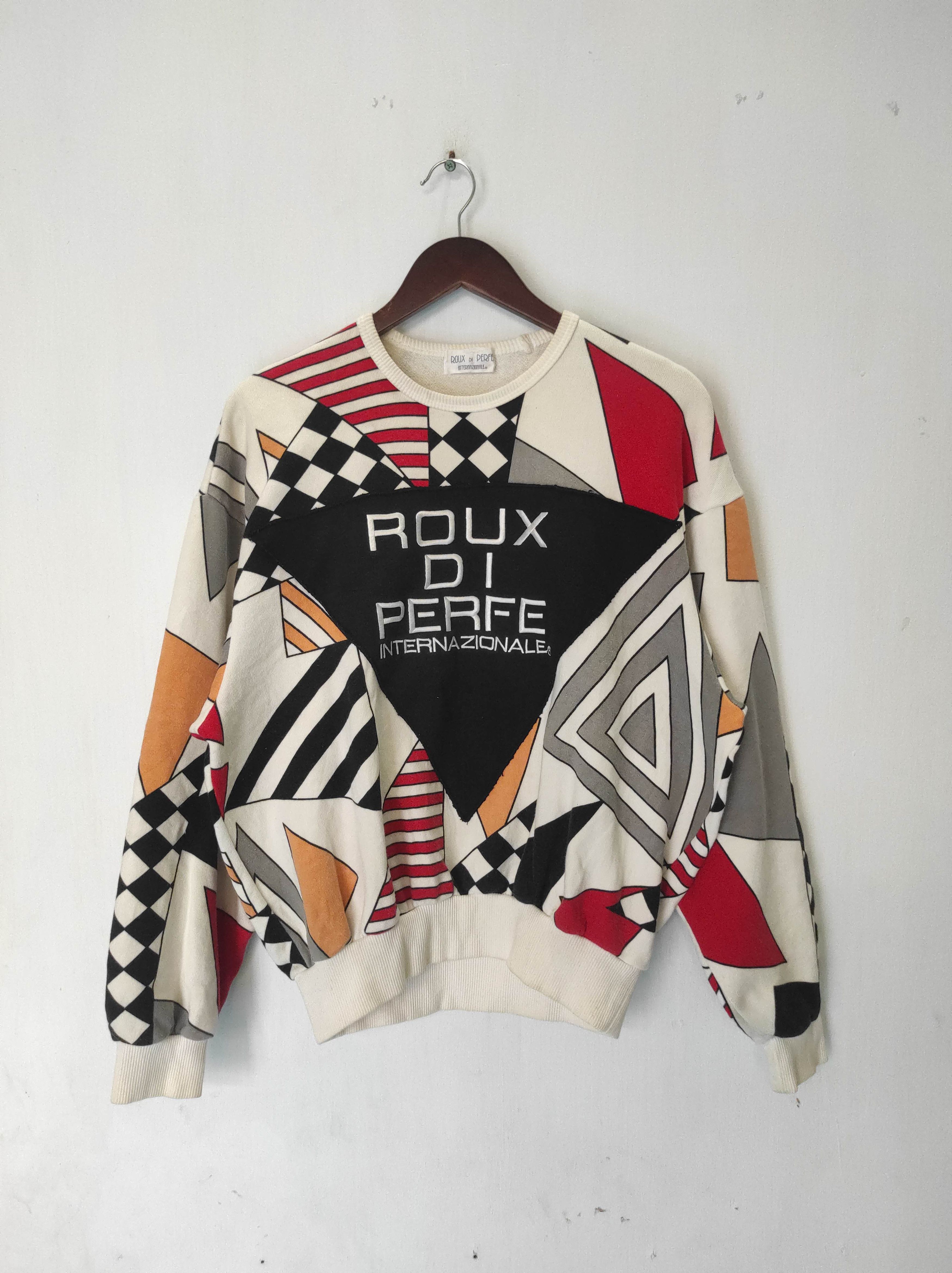 Vintage Roux di Perfe Internazionale Sweatshirt made in Japan Size US M / EU 48-50 / 2 - 2 Thumbnail